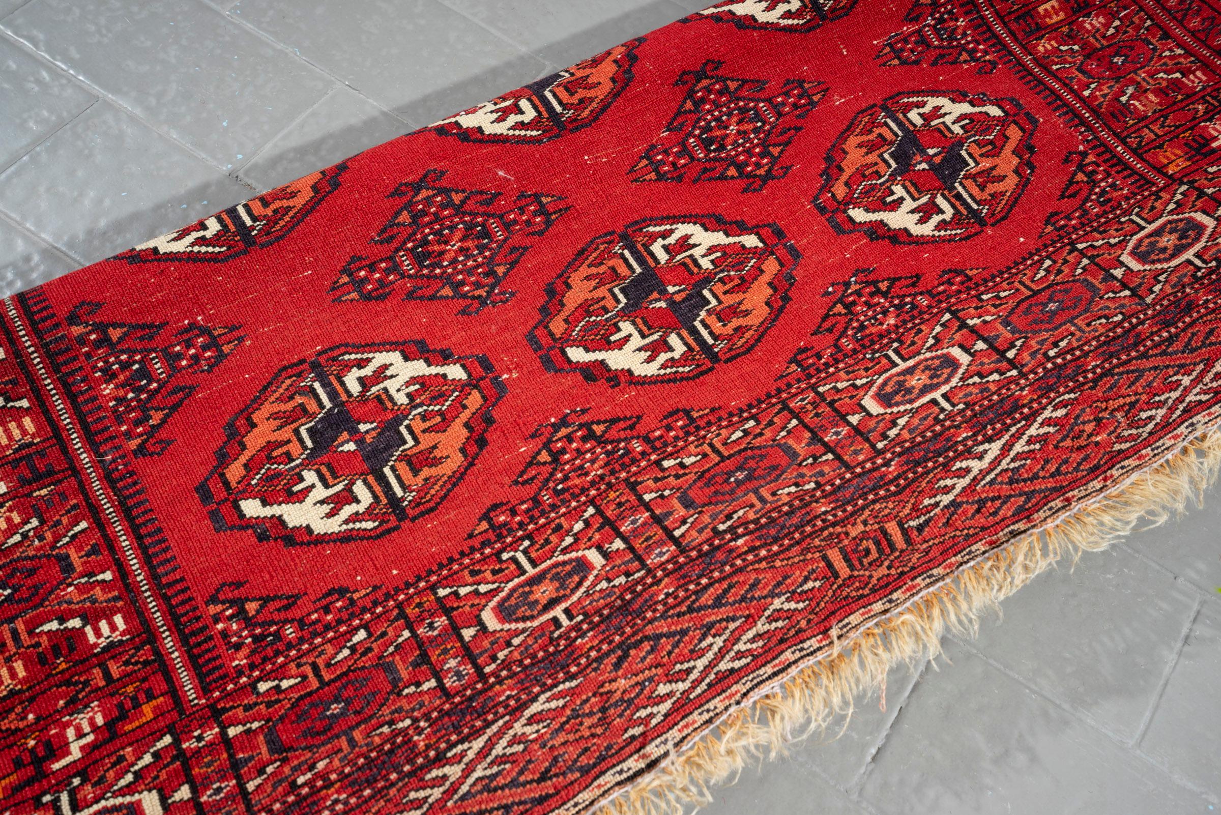 Antique Tekeh Fine Persian Rug