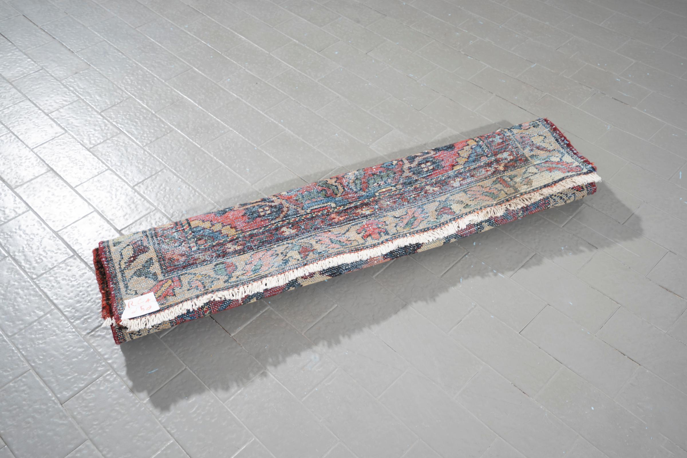 Antique Bakhtiari Toranj floral Persian Rug