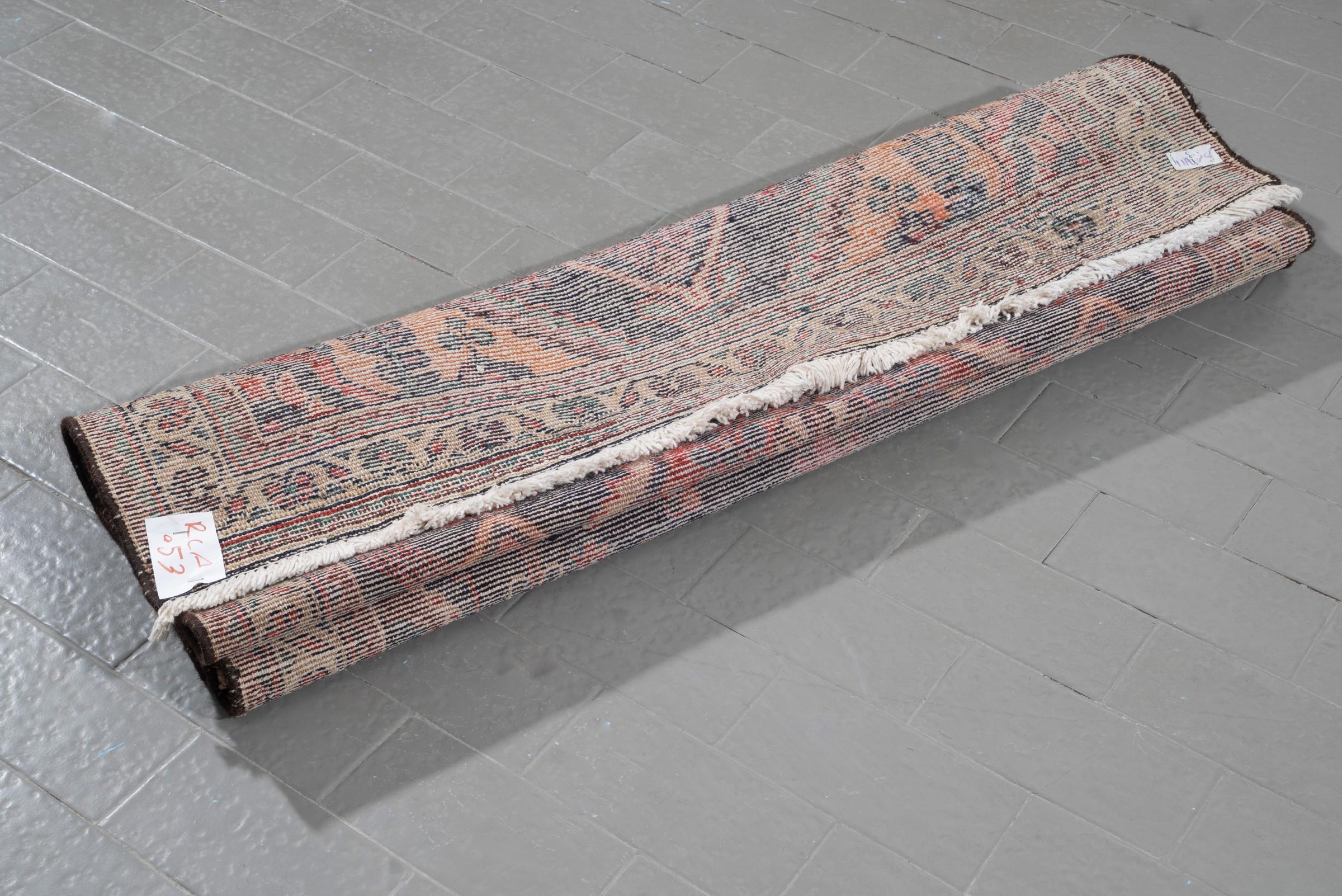 Vintage Bakhtiari Hassanabad Afshan Persian Rug