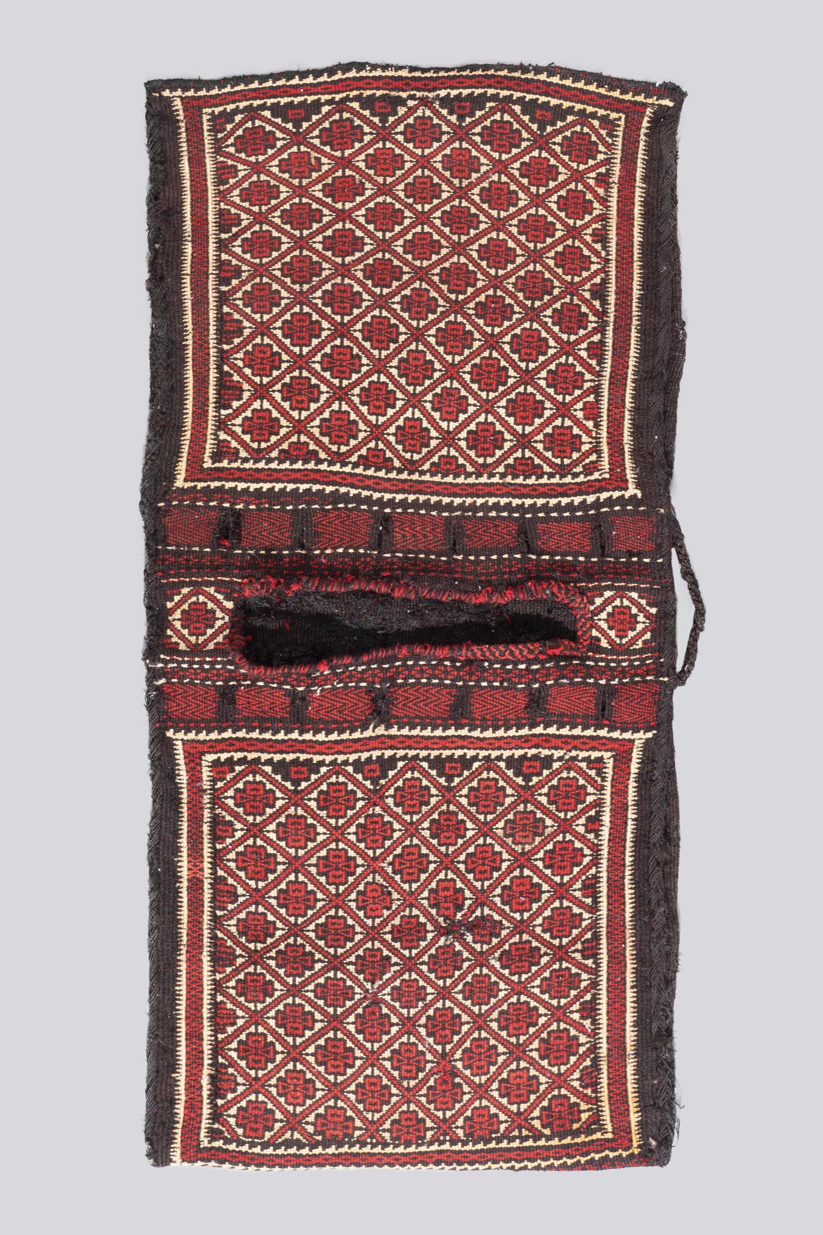 Vintage Baluch Wool&amp;Goat's hair Saddle bag