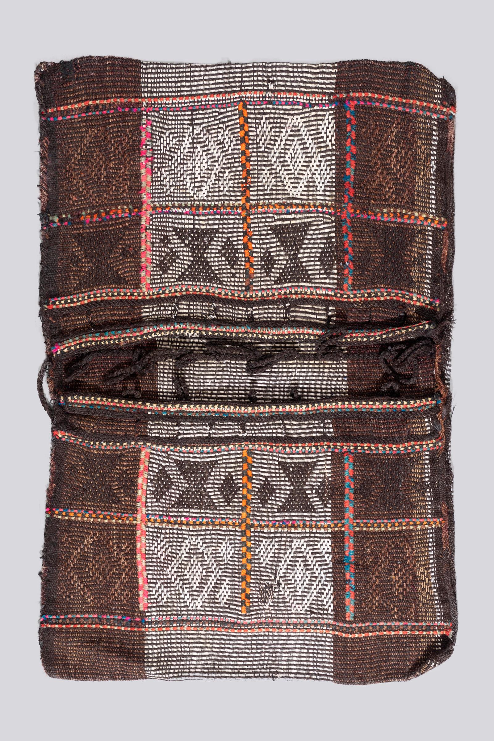 Vintage Baluch Wool&amp;Goat's hair Saddle bag