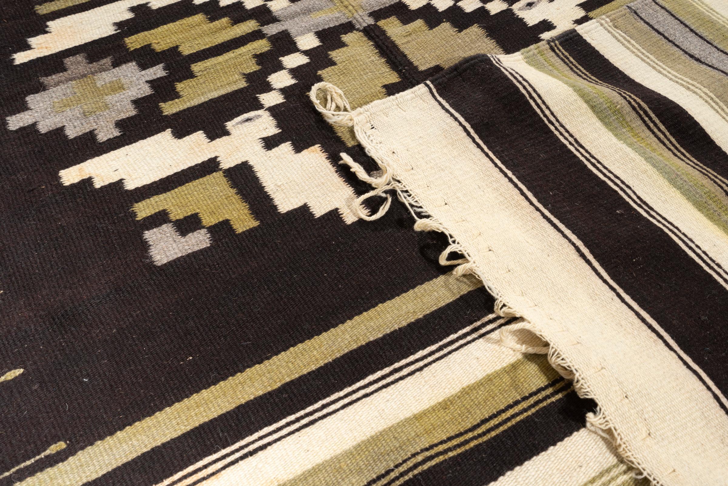 Vintage Shushtar Toranj Sofreh Persian Rug