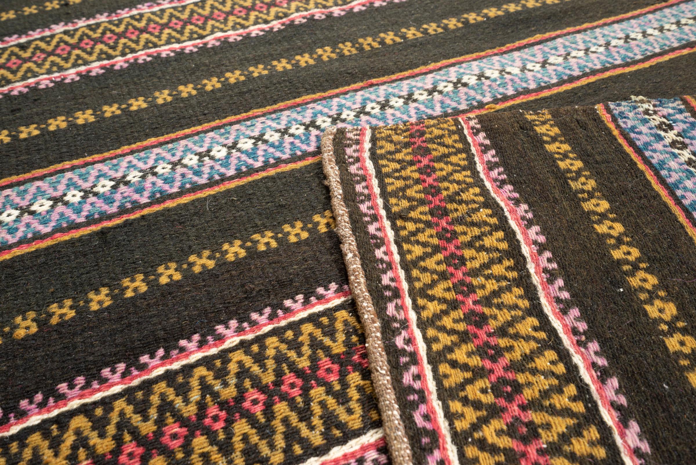 Qashqai Persian Soumak Kilim Runner