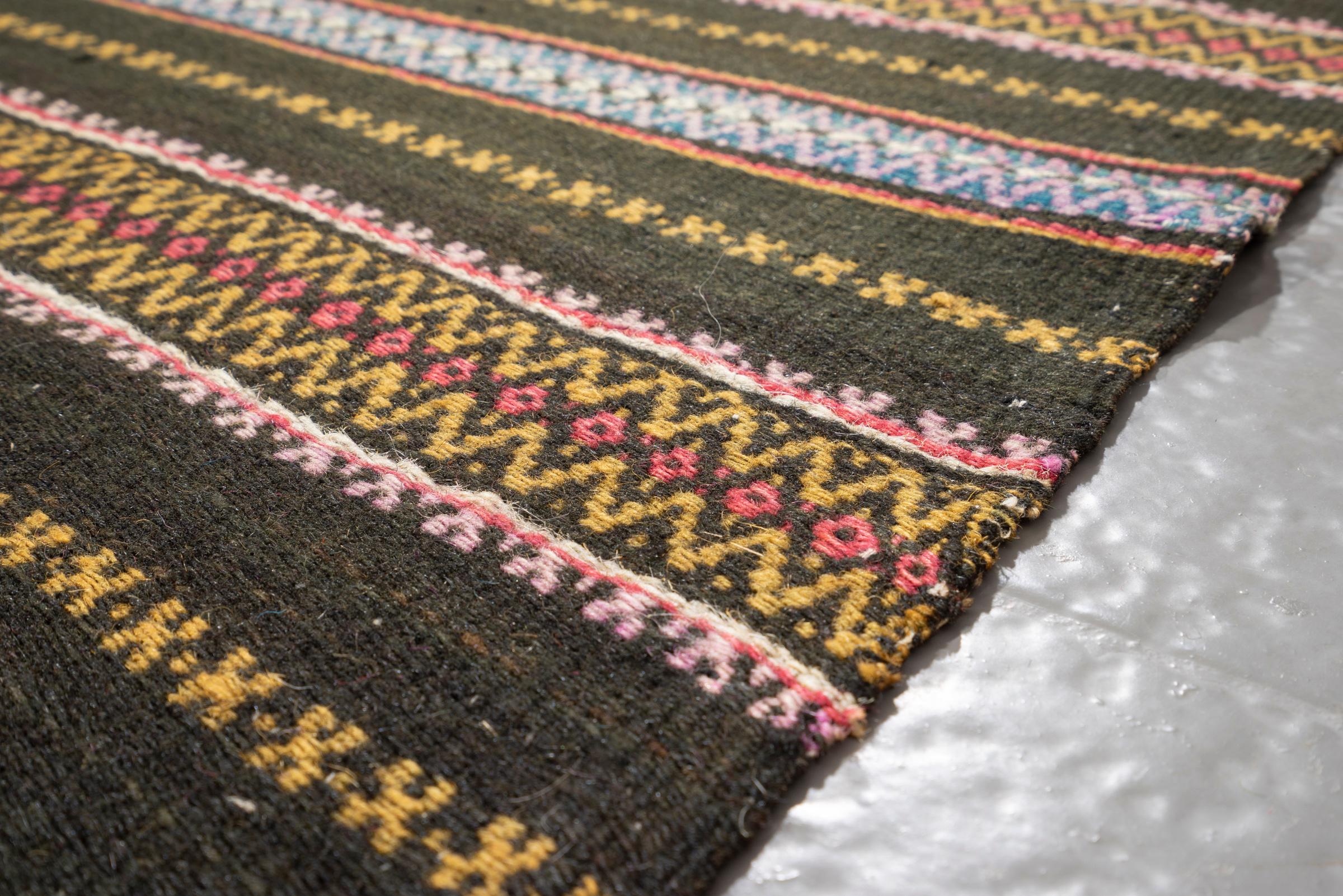 Qashqai Persian Soumak Kilim Runner