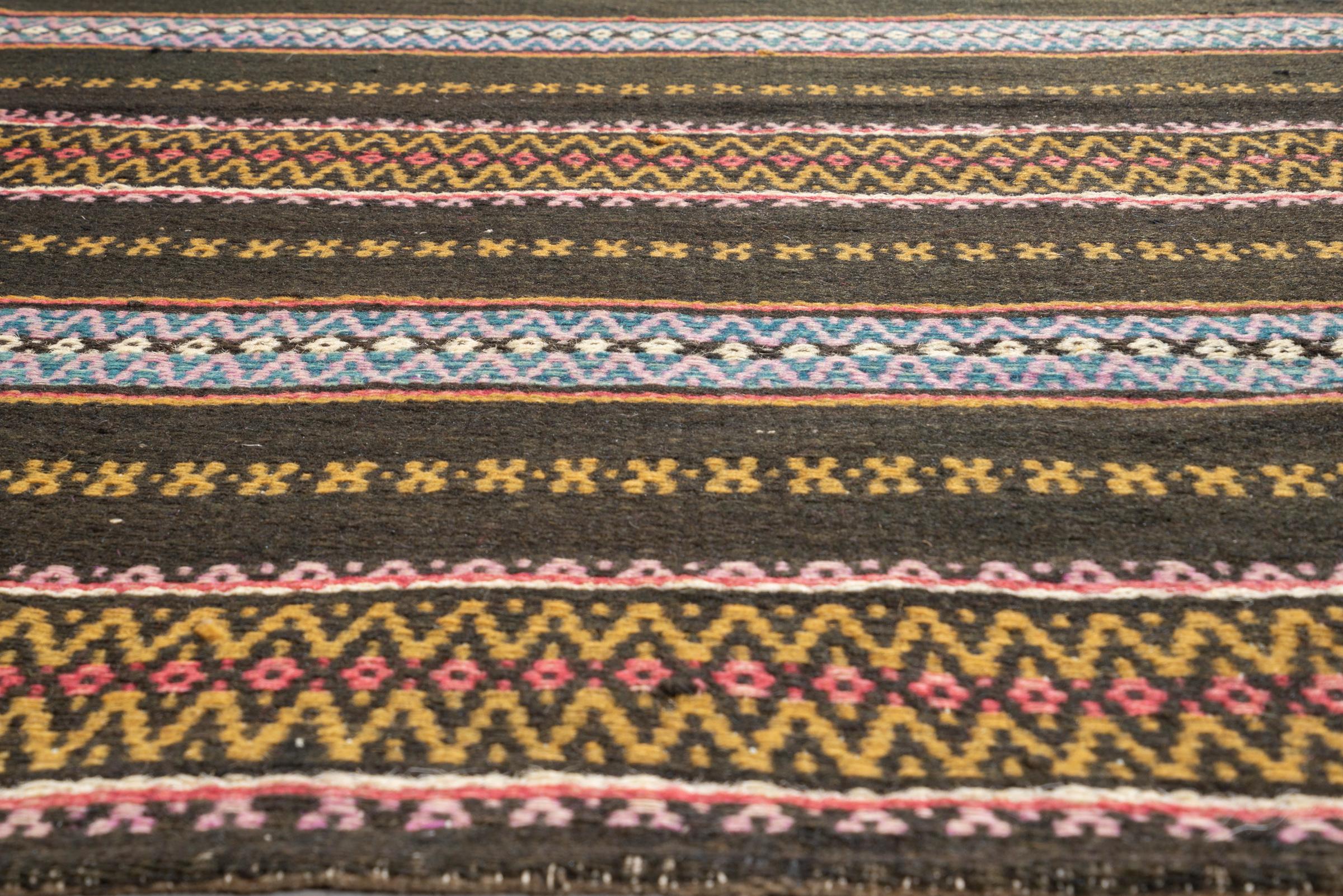 Qashqai Persian Soumak Kilim Runner