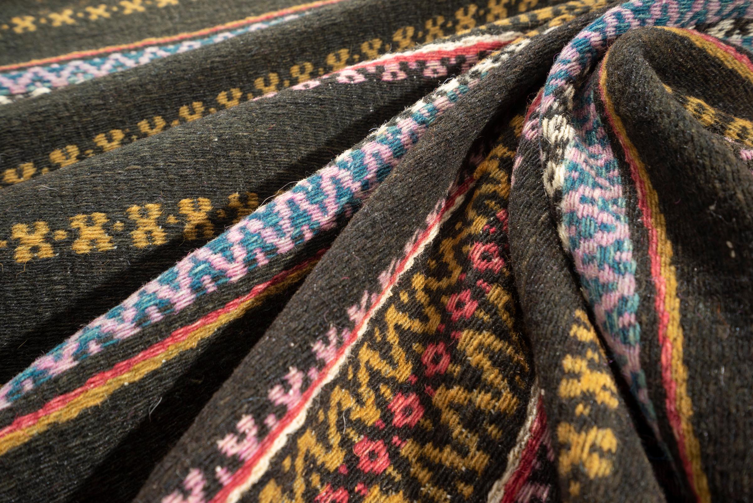 Qashqai Persian Soumak Kilim Runner