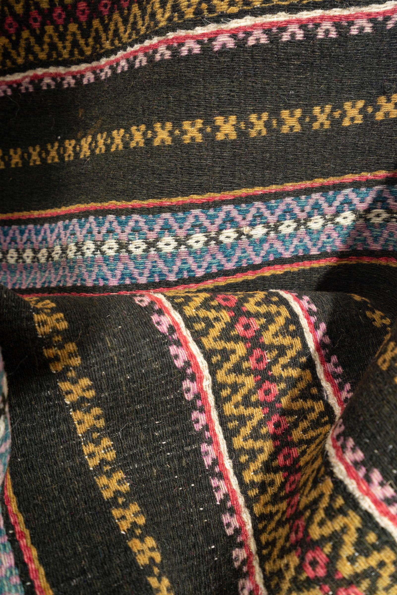 Qashqai Persian Soumak Kilim Runner