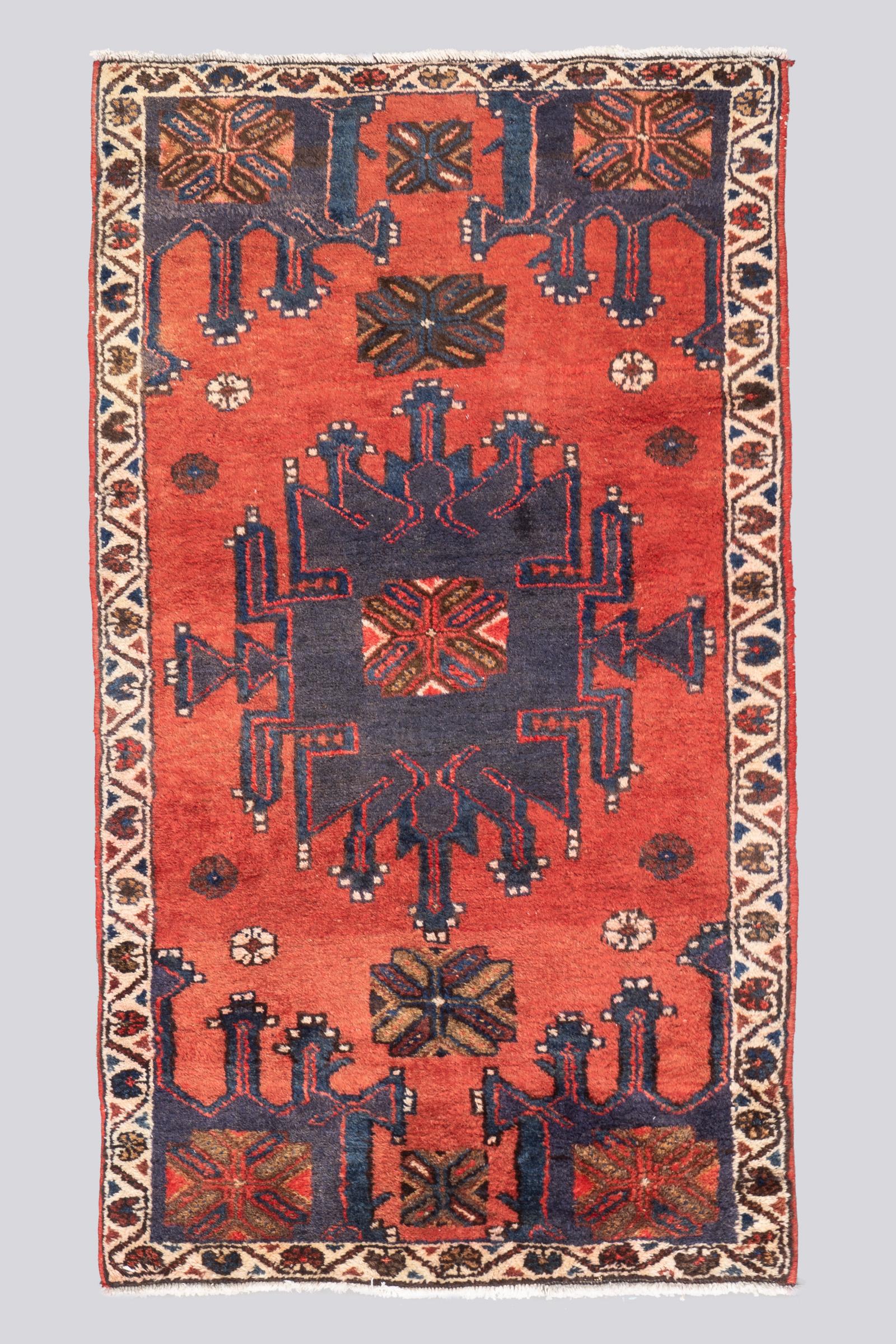 Vintage Arak Toranj Poshti Carpet 0.84 SQM