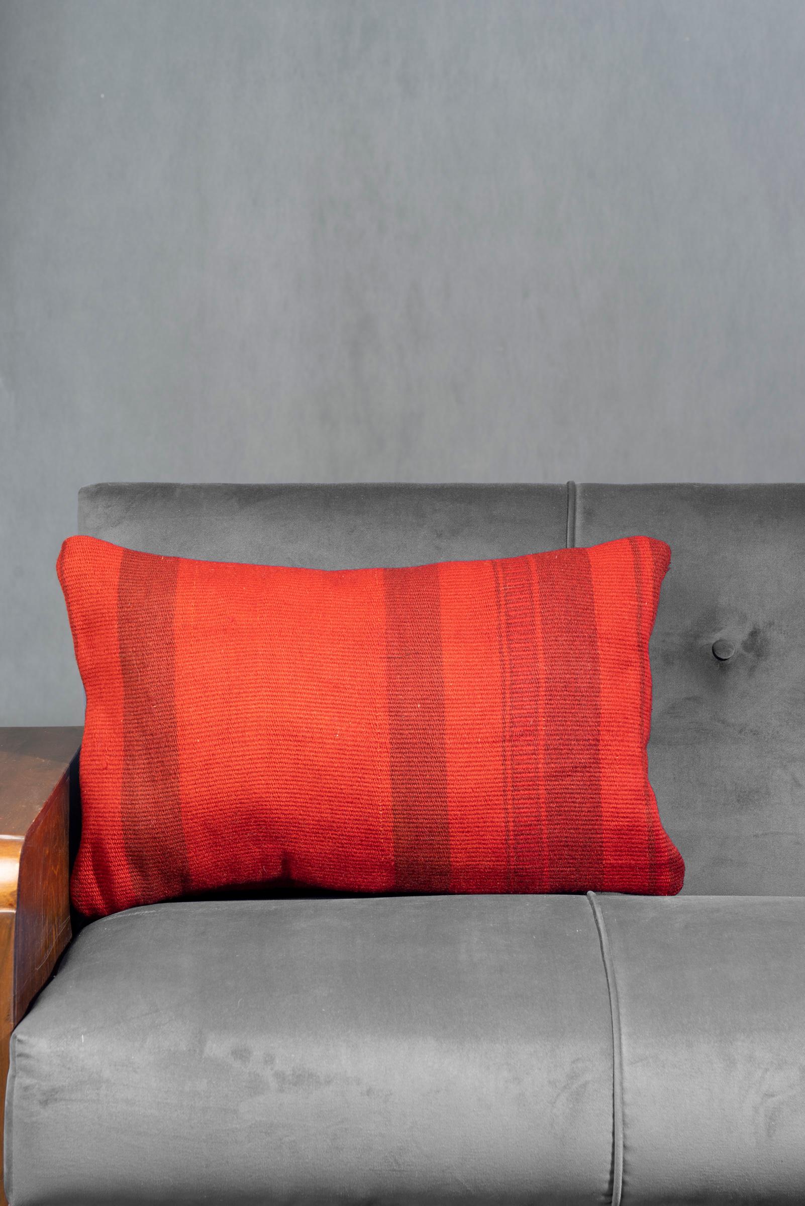 Red Rectangle Jajim Cushion 60x40cm