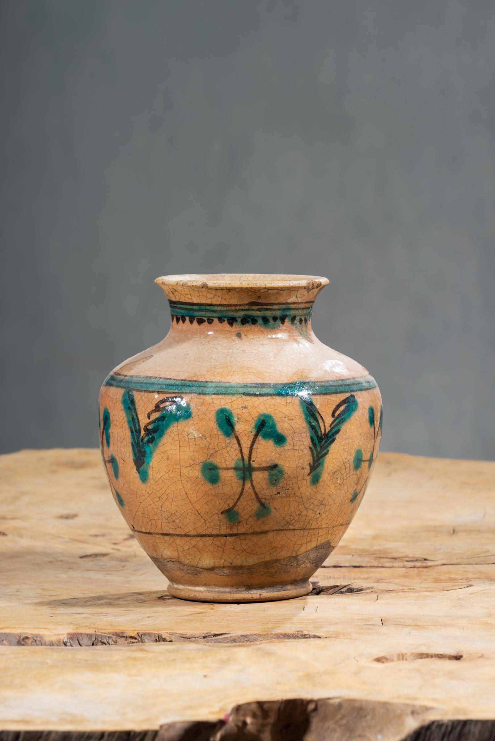 Antique Yazd Aghai Vase