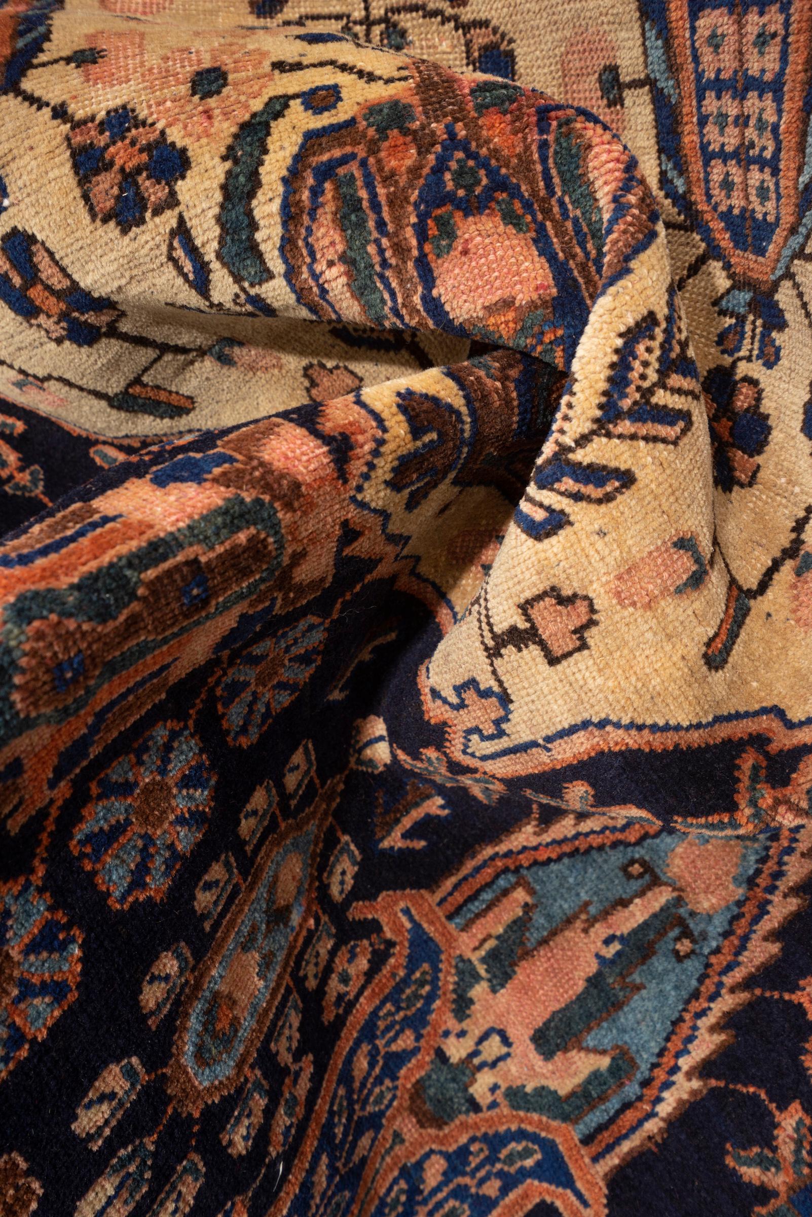 Antique Sirjan Afshar Flower vase Persian Rug