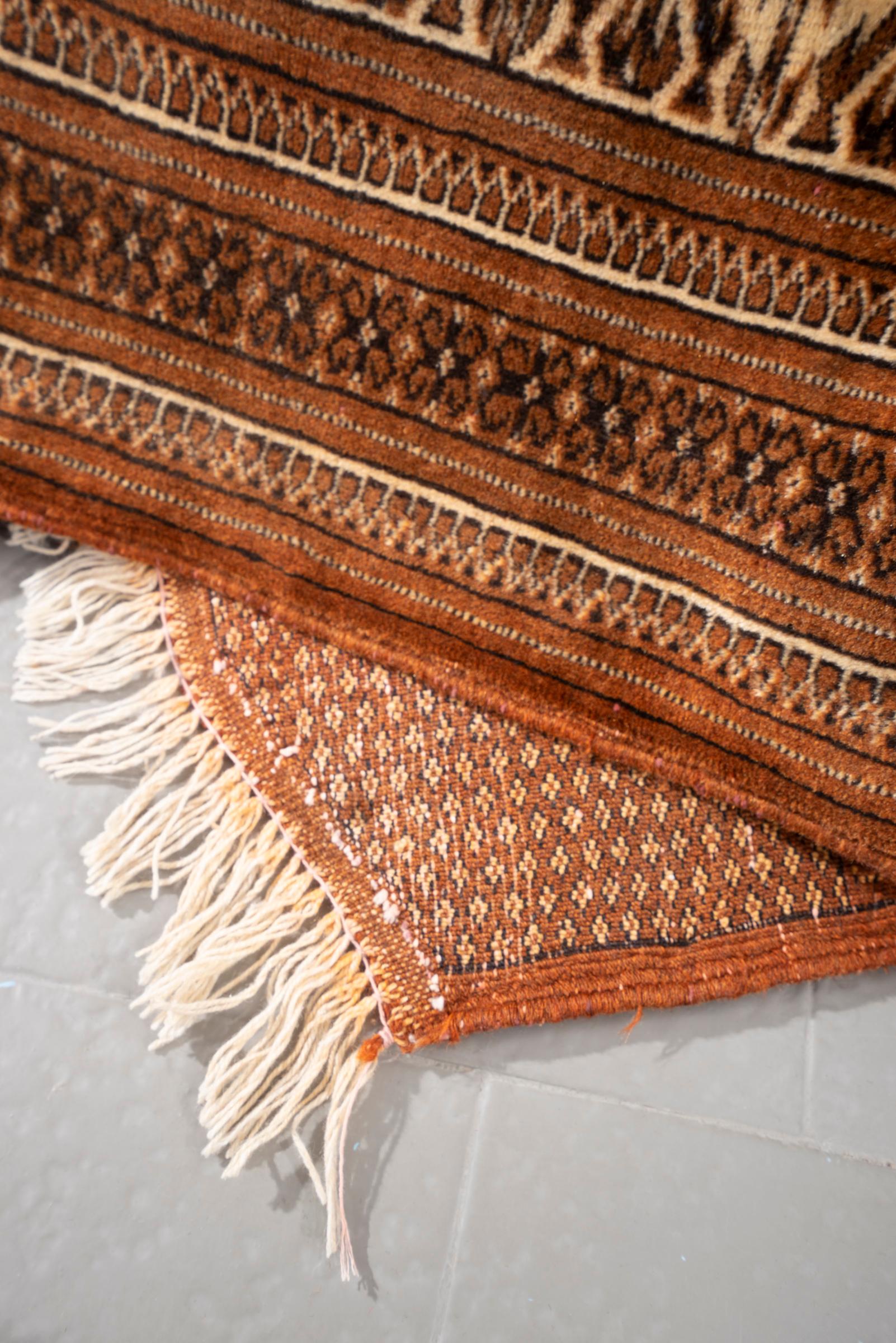 Vintage Baluch Prayer Persian Rug