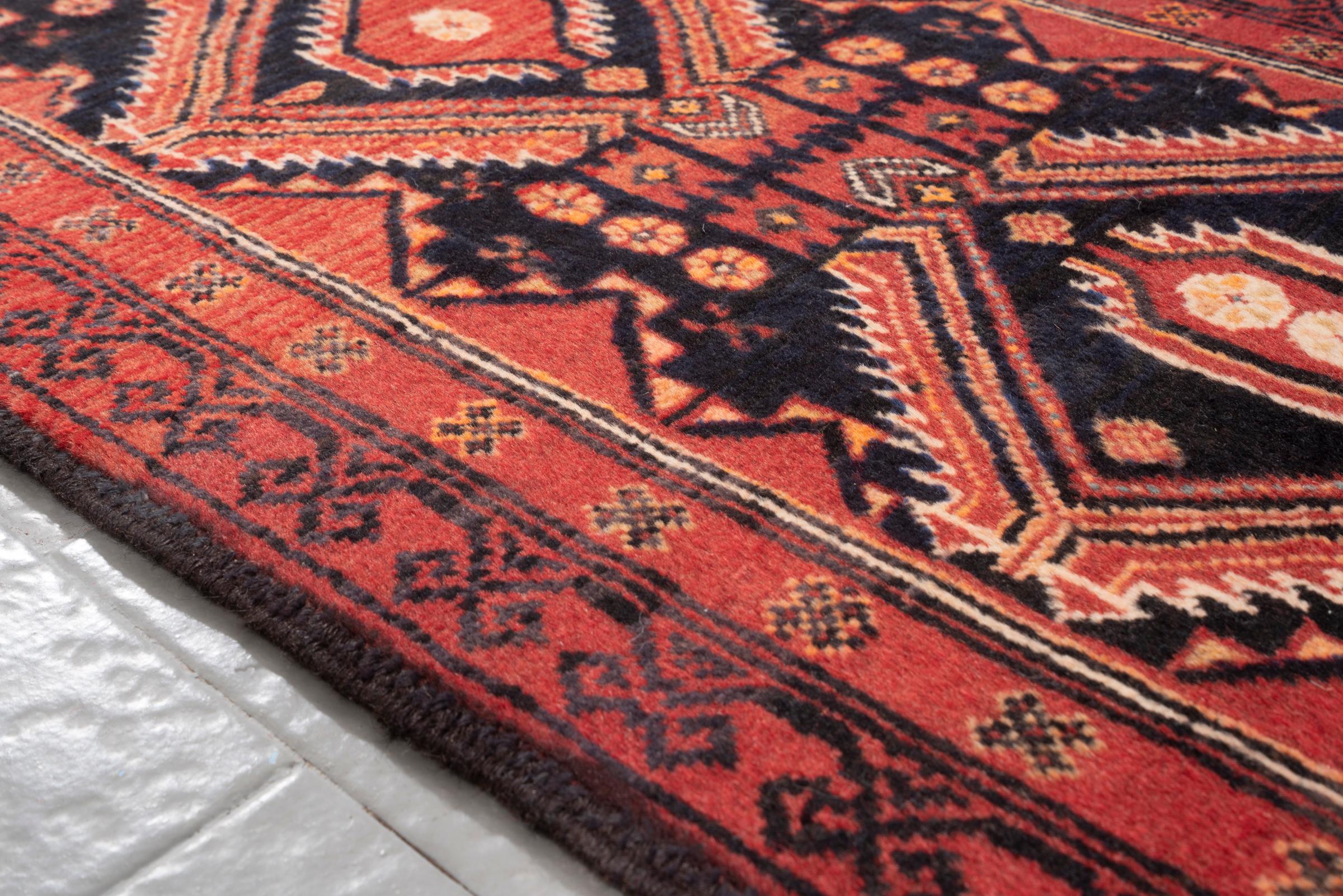 Vintage Baluch Toranj Persian Runner Rug