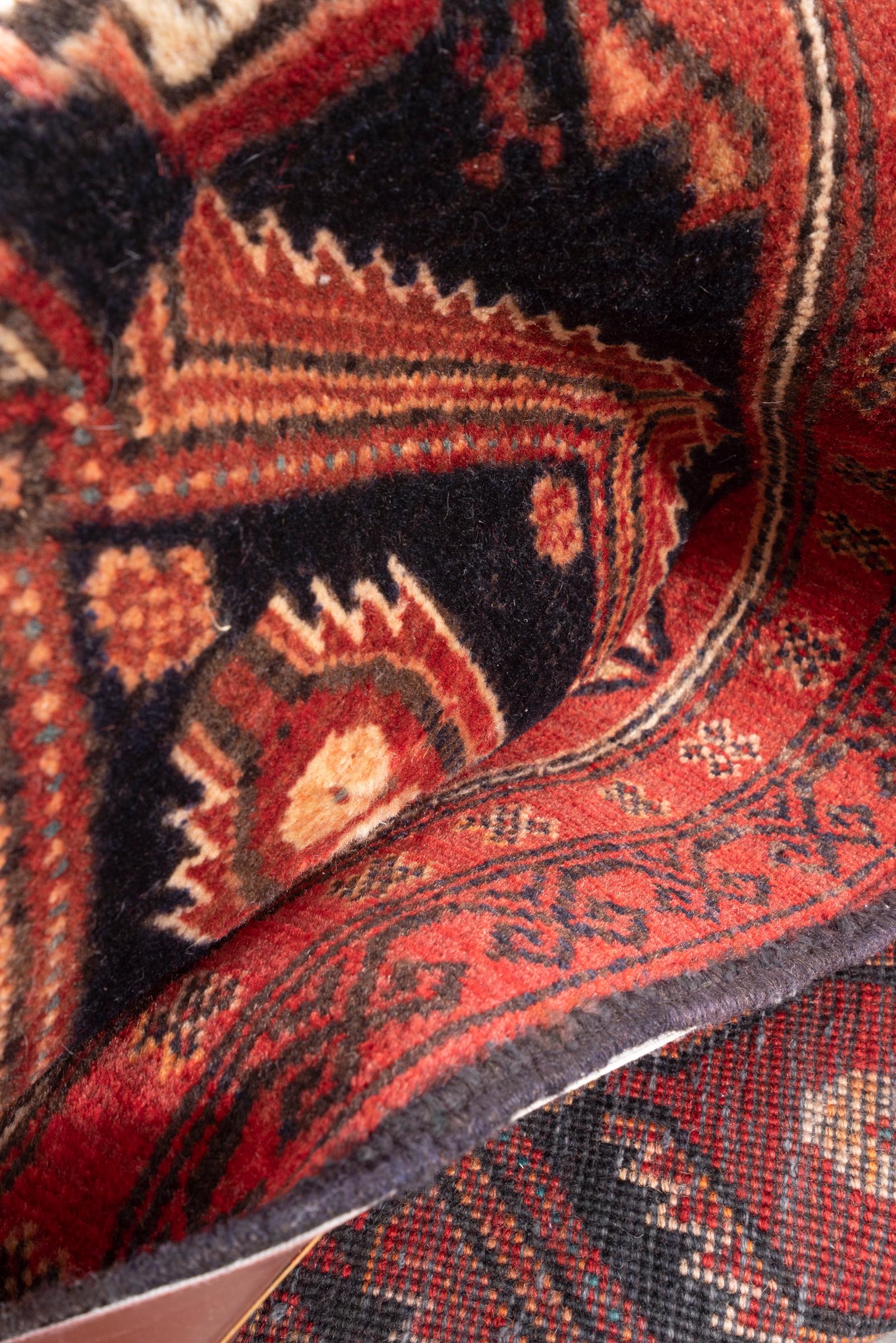 Vintage Baluch Toranj Persian Runner Rug