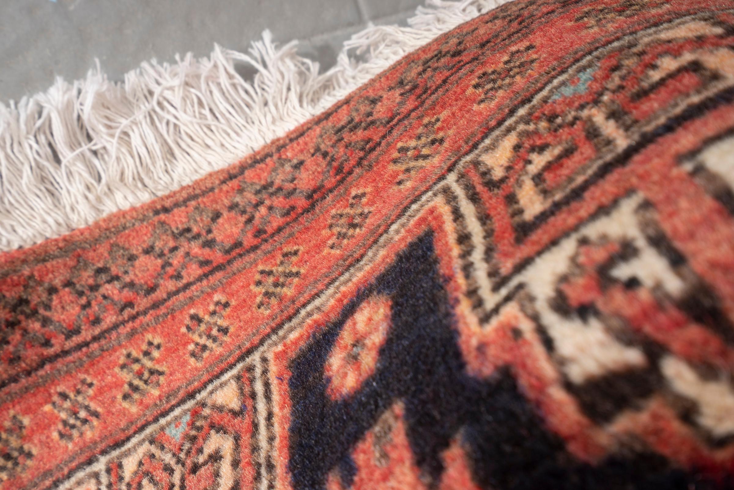 Vintage Baluch Toranj Persian Runner Rug