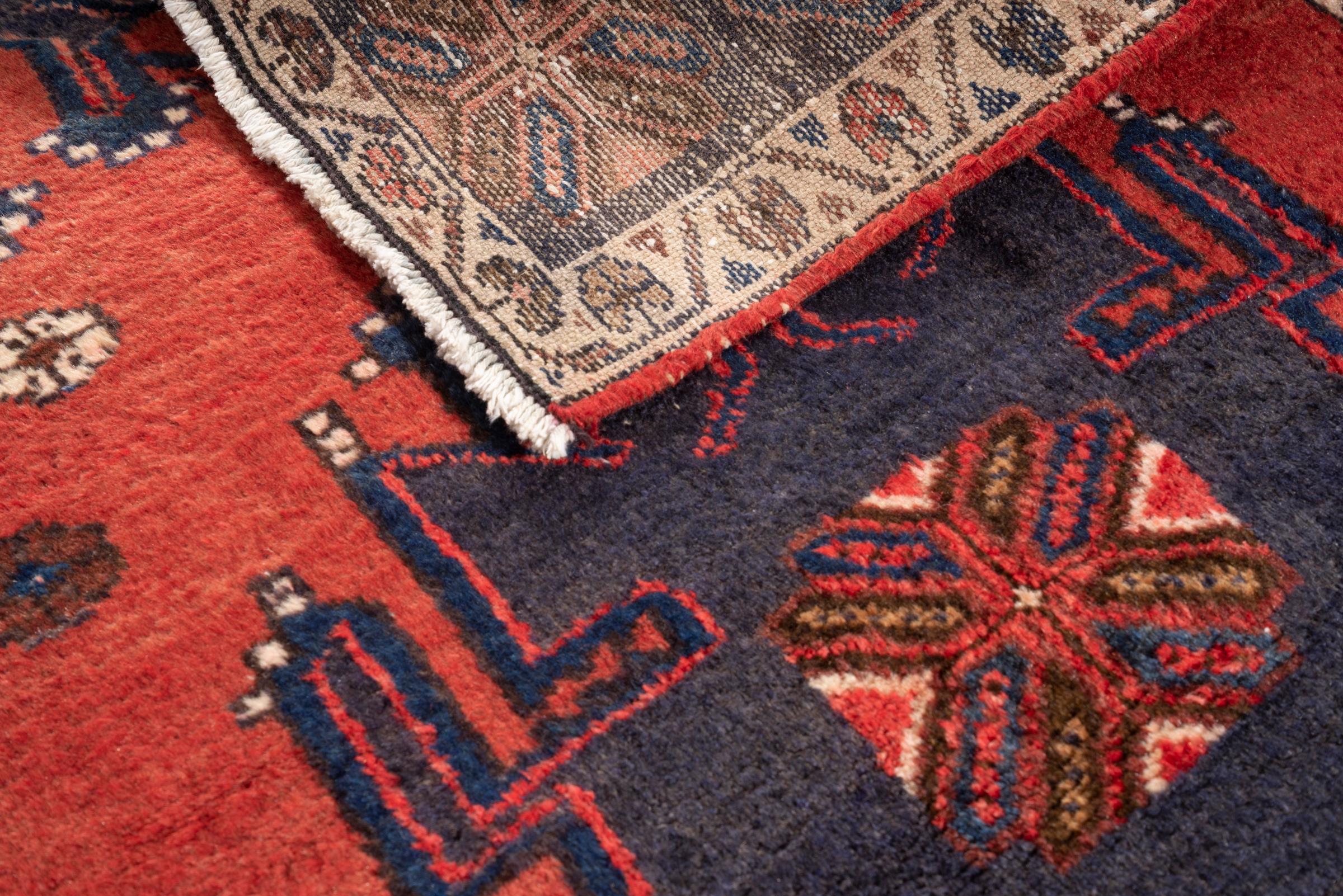 Vintage Arak Toranj Persian Poshti Rug