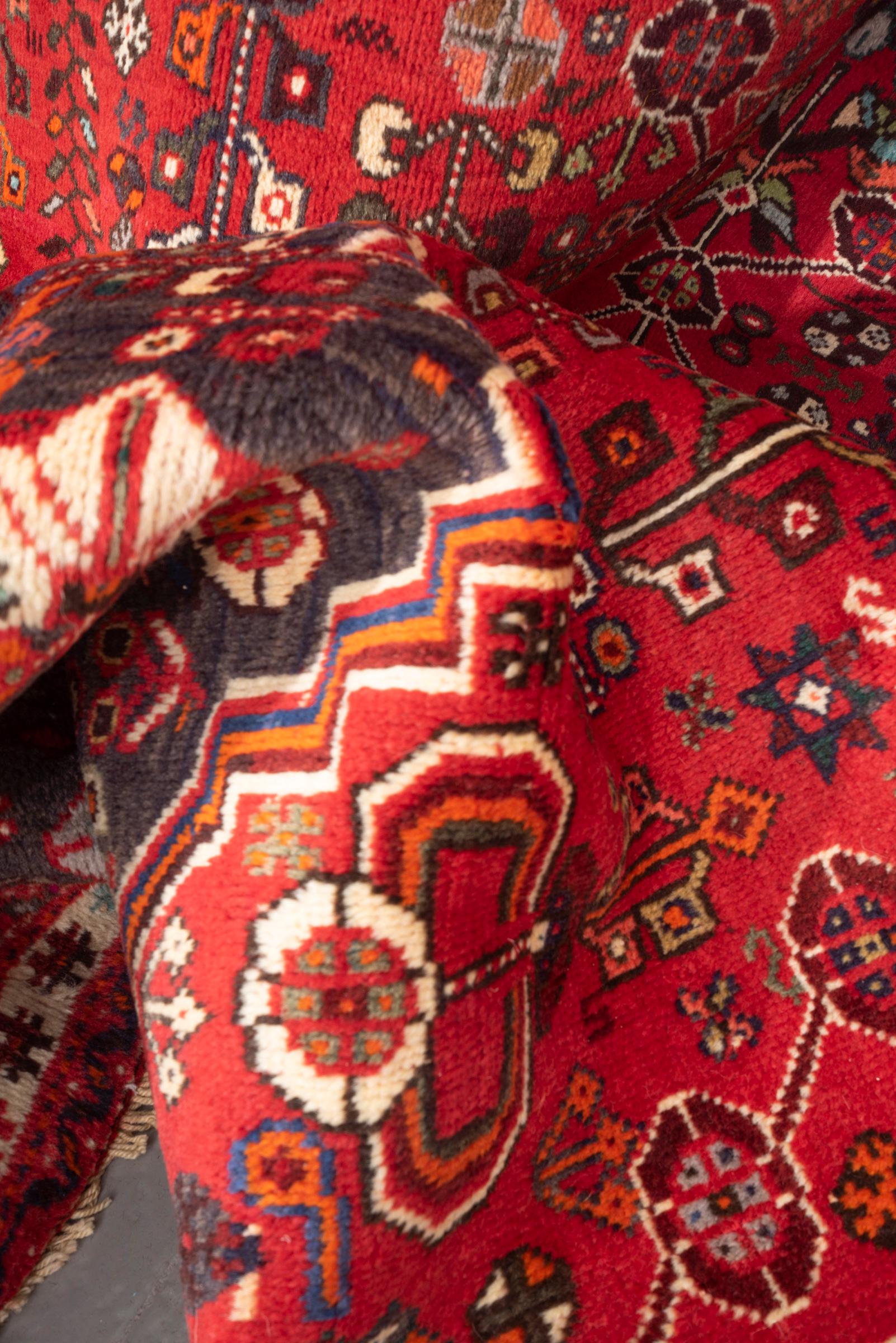Vintage Kashkuli Nazem Persian Rug