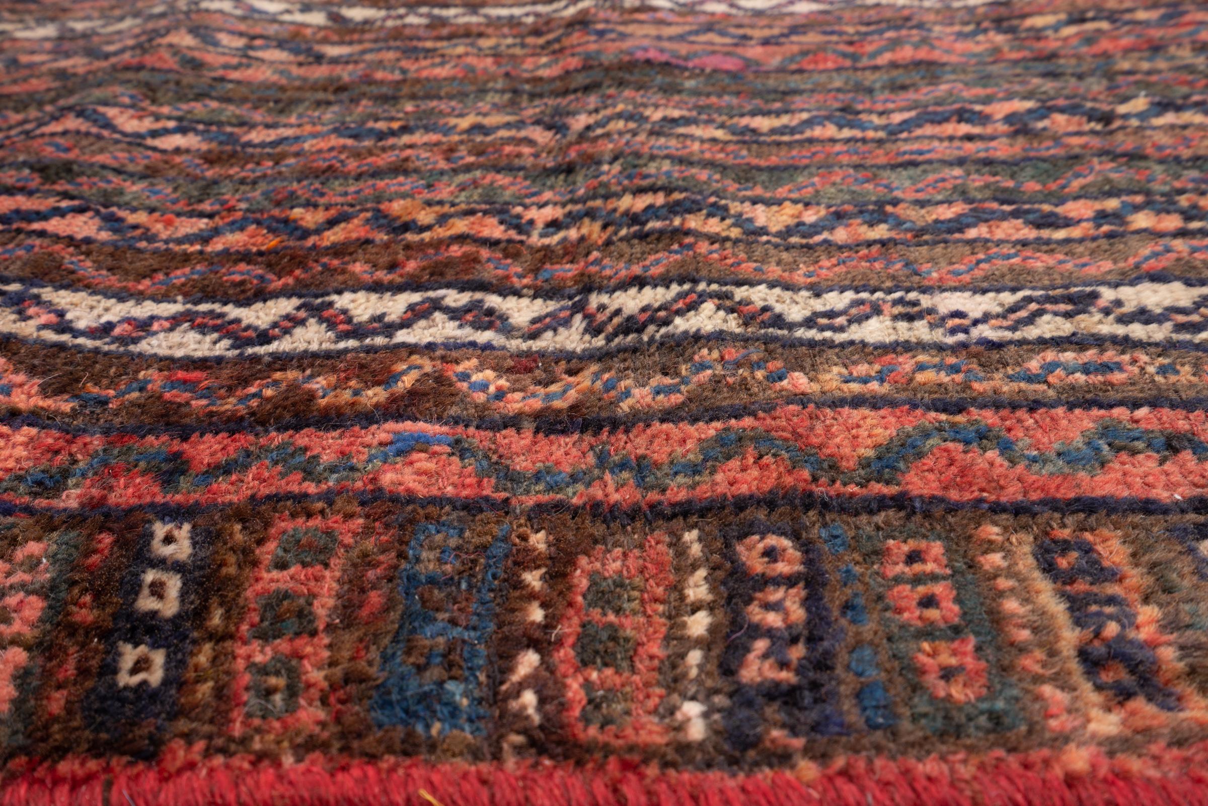 Antique Qashqai Muhrammat Persian Poshti Rug