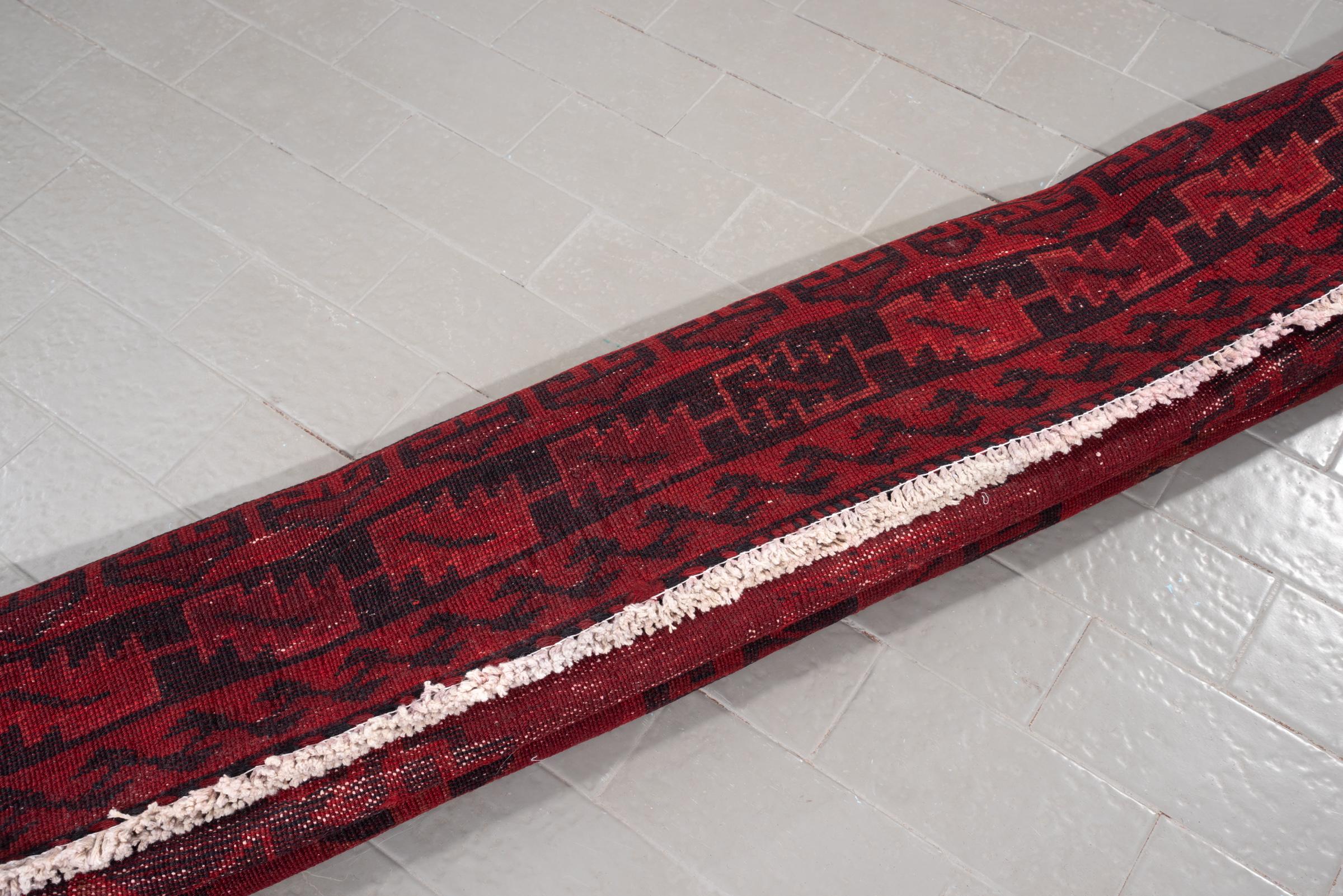Vintage Lori Double Toranj Village Persian Rug
