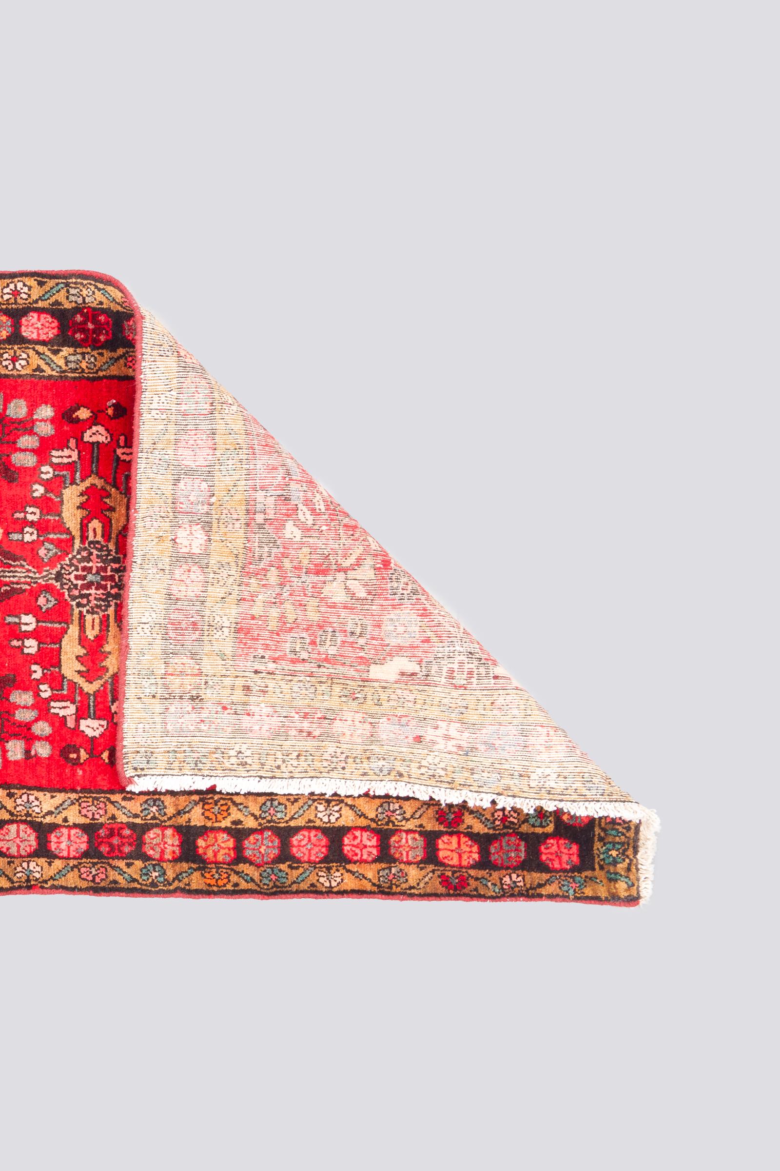 Vintage Lillian Armenian Afshan Persian Rug