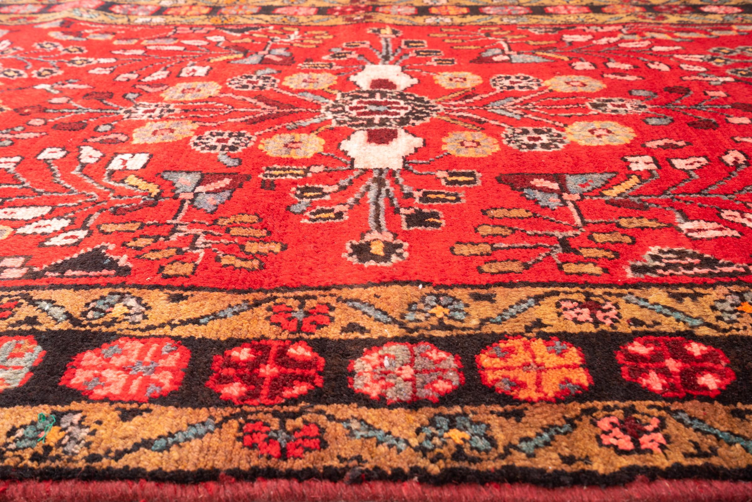 Vintage Lillian Armenian Afshan Persian Rug