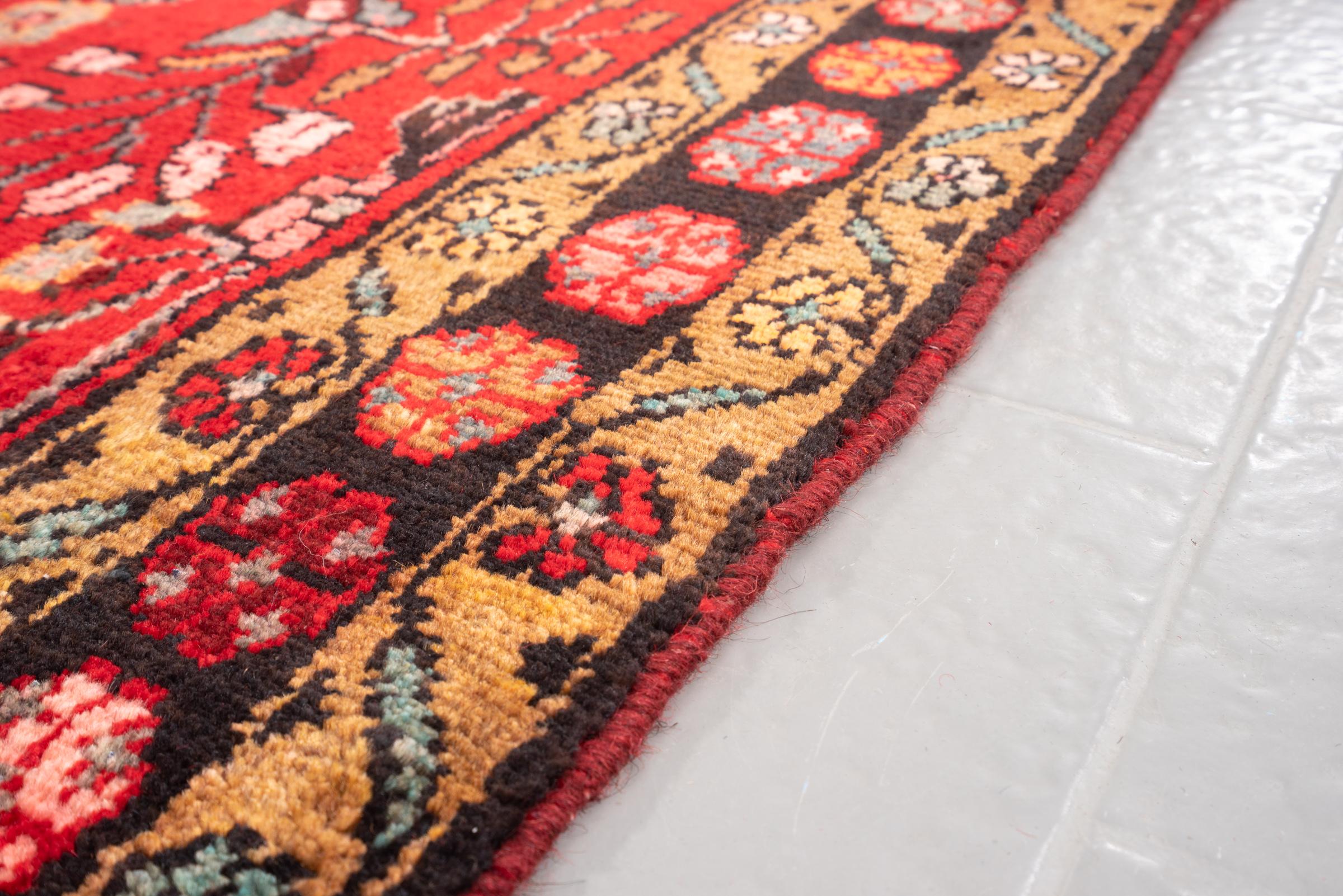 Vintage Lillian Armenian Afshan Persian Rug