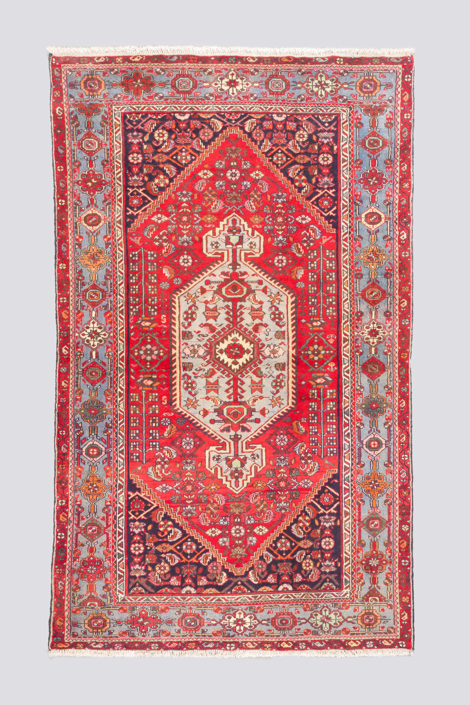 Vintage Zanjan Khamse Lachak Toranj Carpet 3SQM 2
