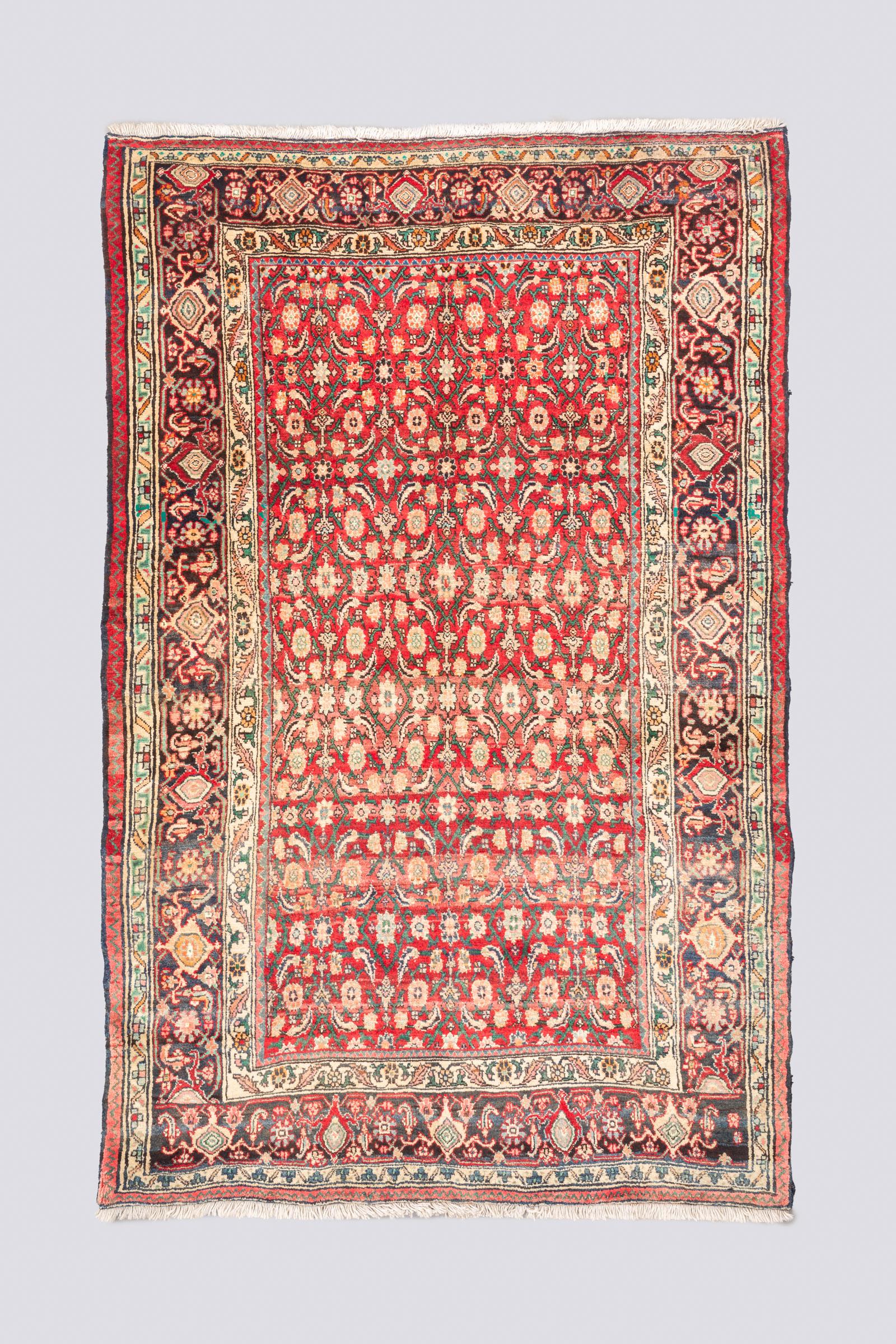 Vintage Bijar Mahi Carpet 2.6SQM