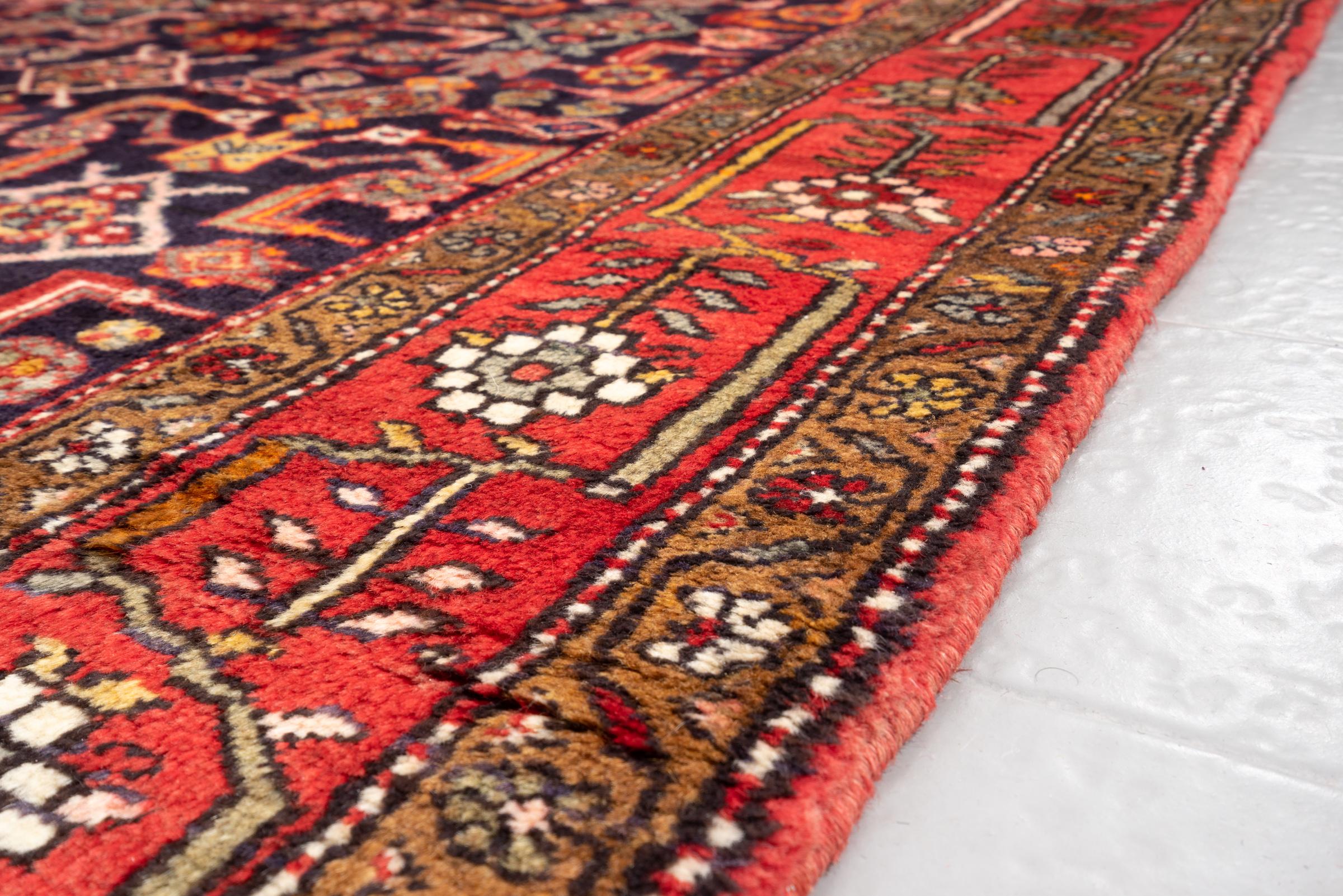 Vintage Zanjan Qoltoq Persian Rug
