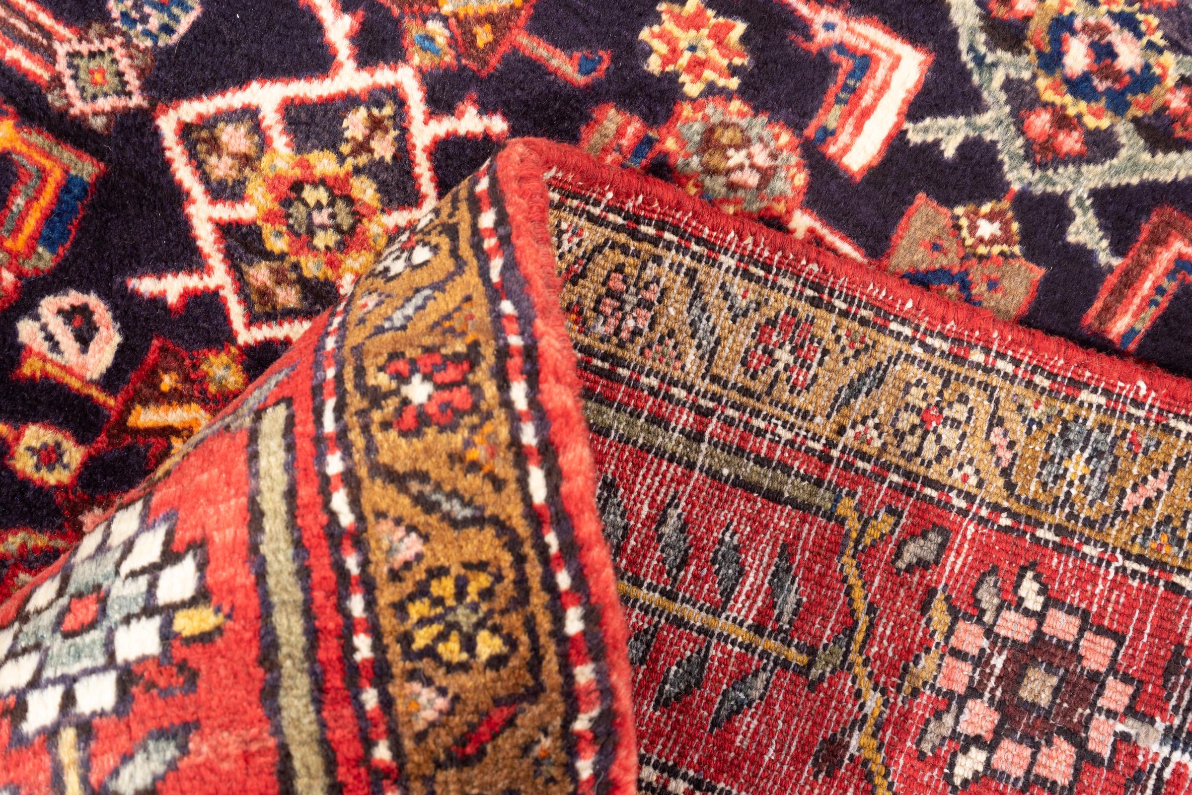Vintage Zanjan Qoltoq Persian Rug