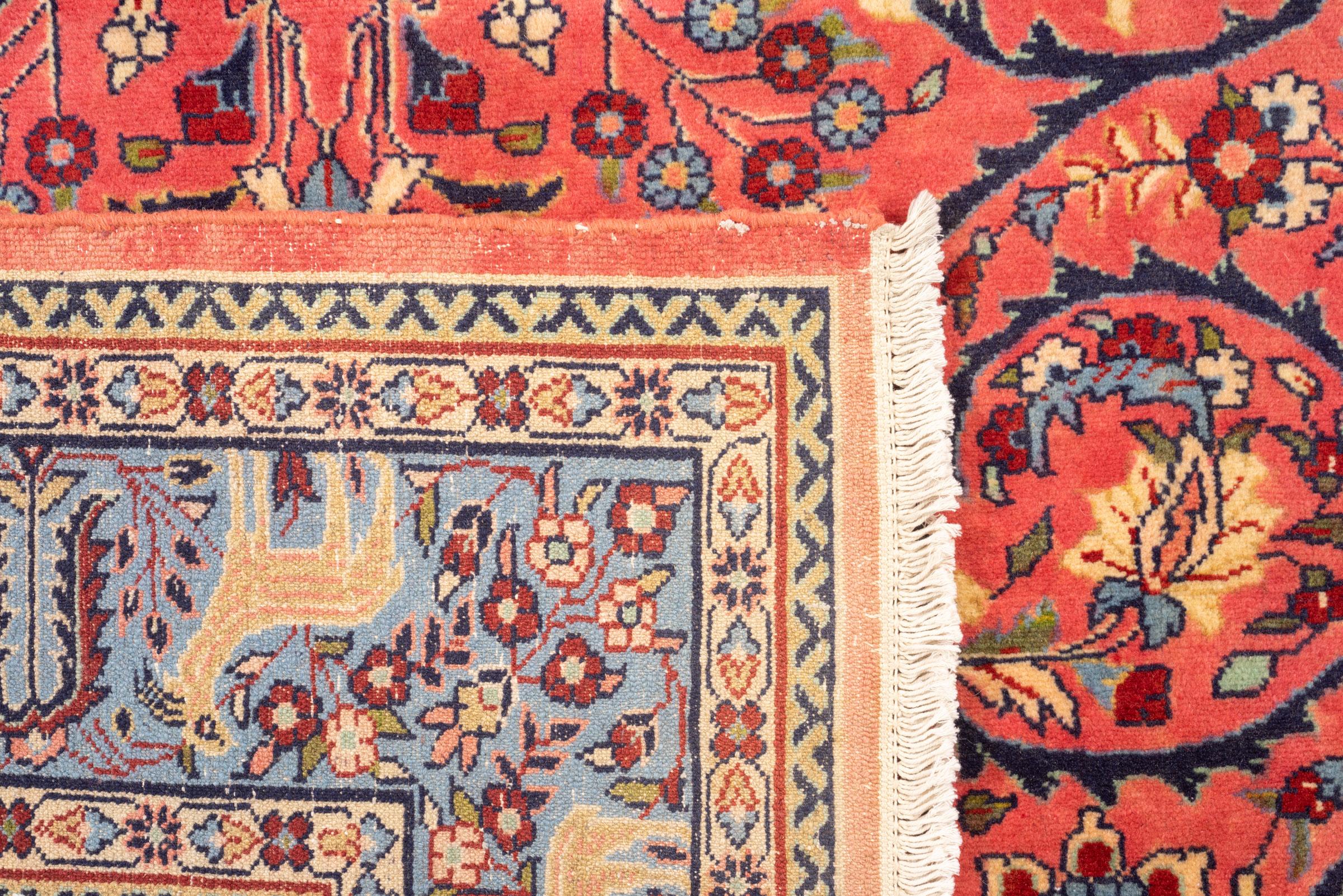 Vintage Mehraban Afshan Persian Rug