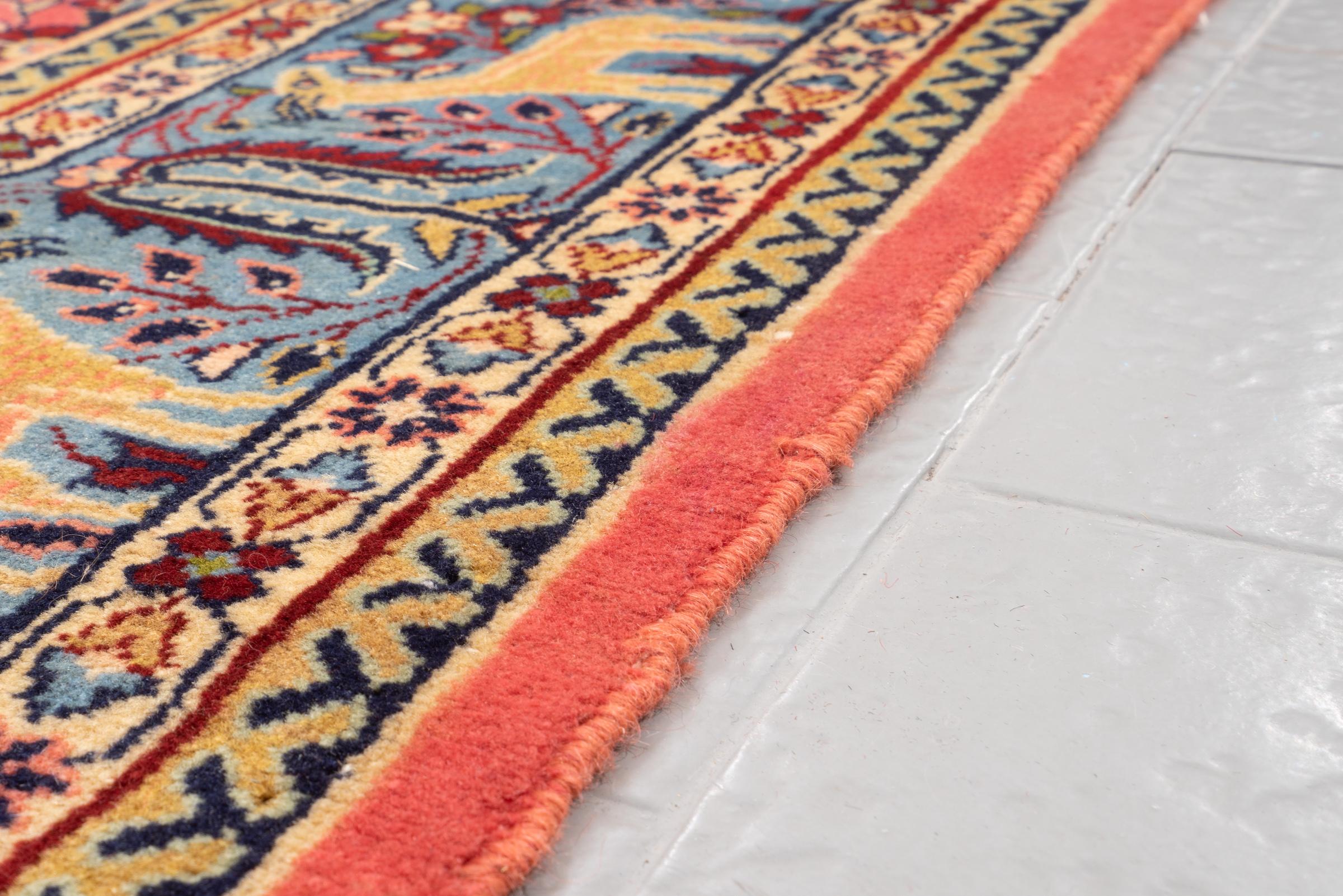 Vintage Mehraban Afshan Persian Rug