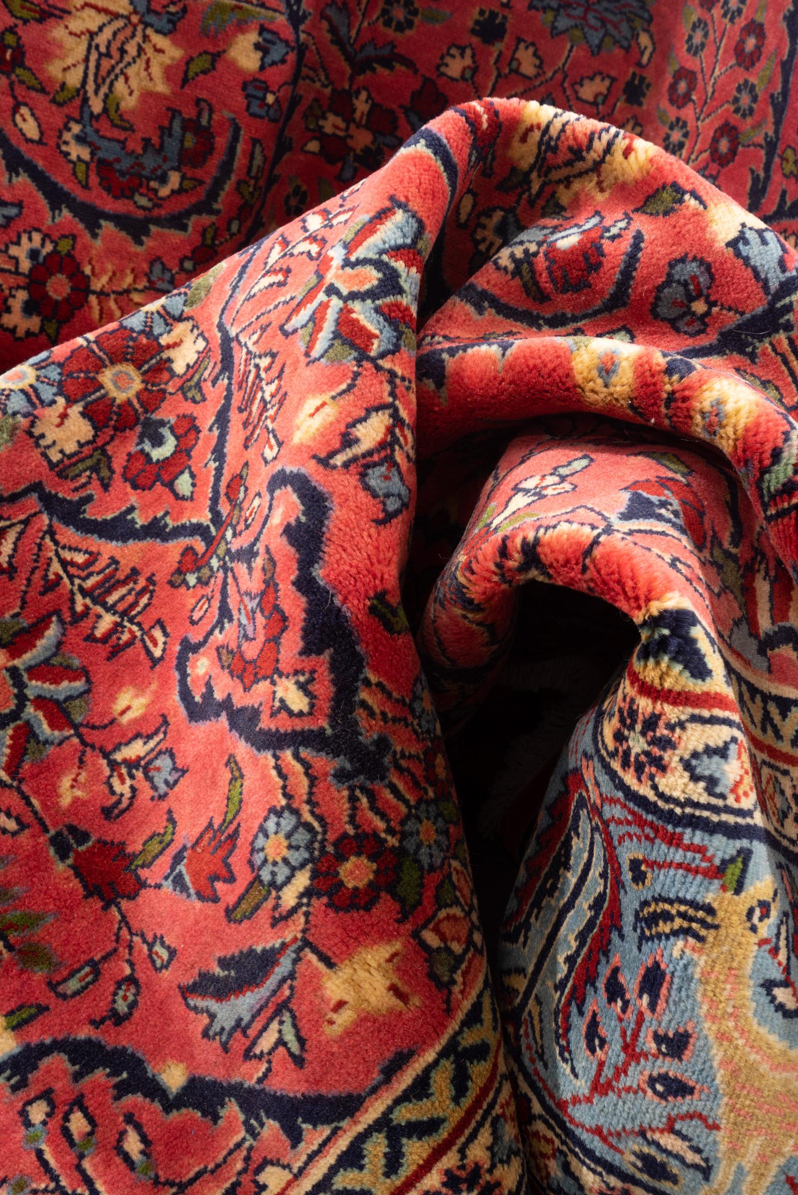 Vintage Mehraban Afshan Persian Rug