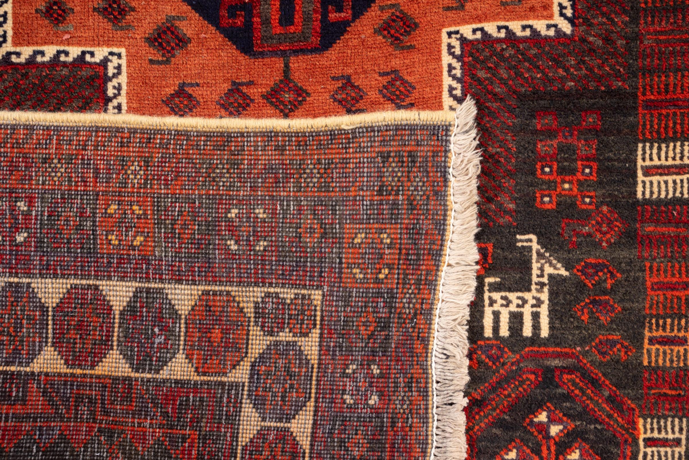 Vintage Kuhi (Jabal Barez) Goat's Persian Rug
