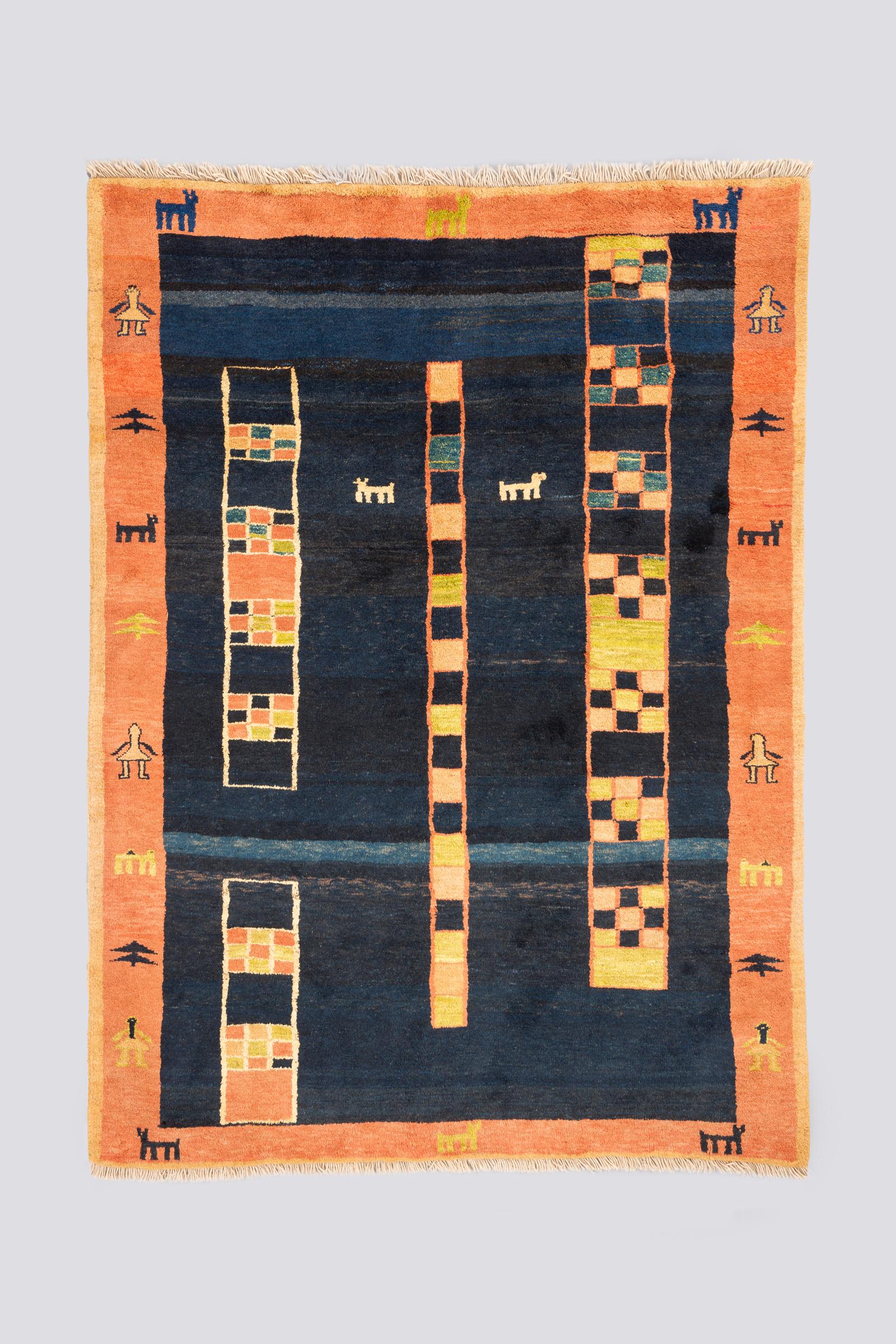 New Weave Qashqai Navy Gabbeh 4SQM