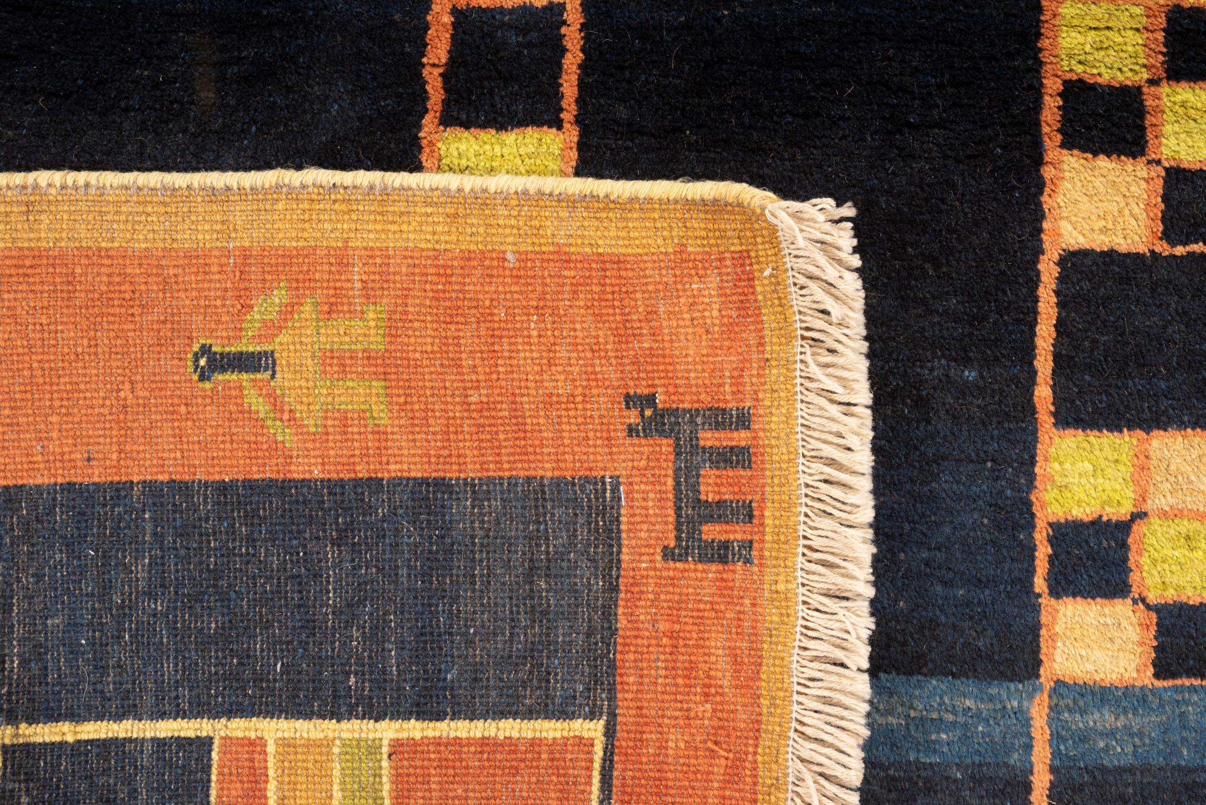 New Weave Qashqai Navy Persian Gabbeh Rug