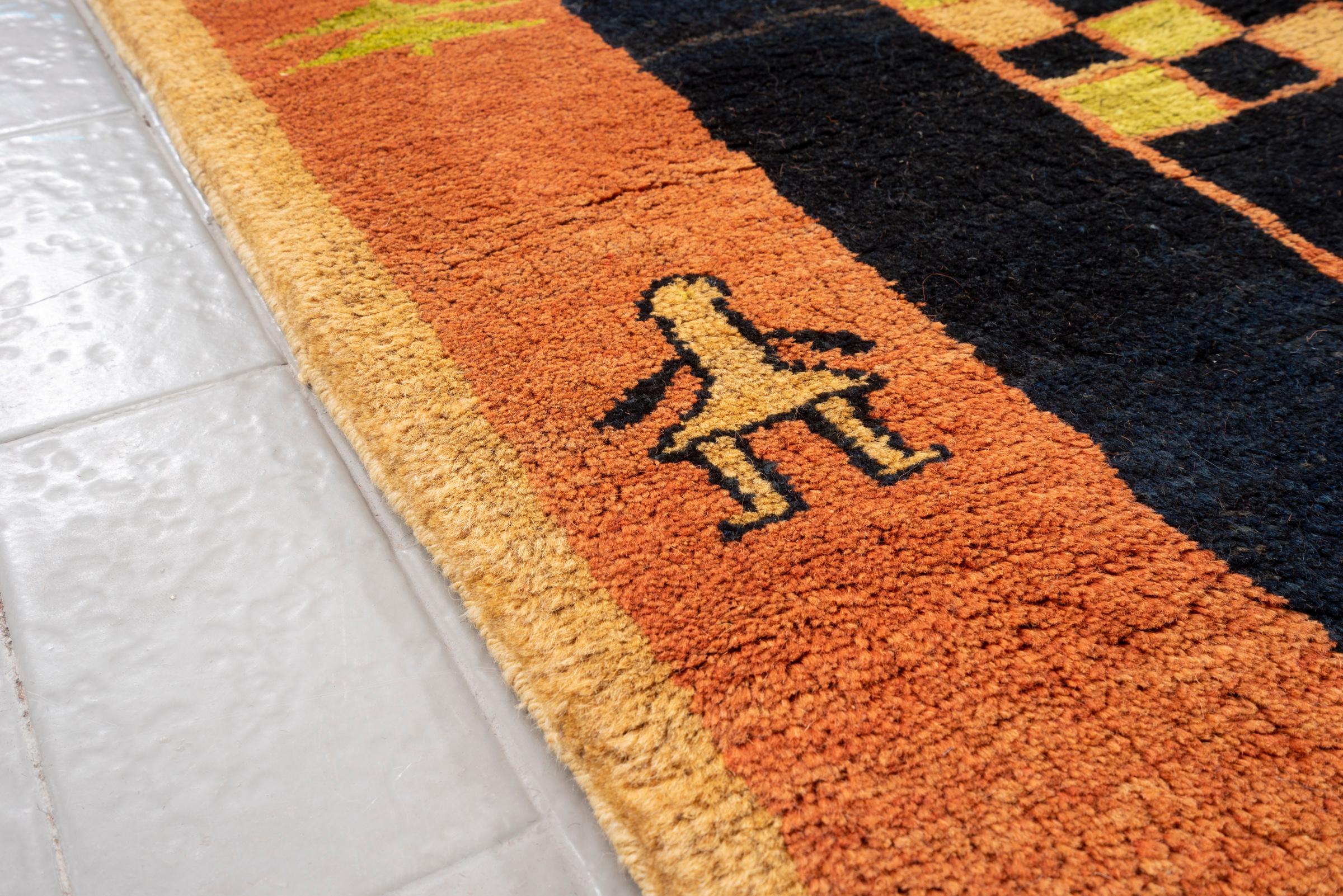 New Weave Qashqai Navy Persian Gabbeh Rug