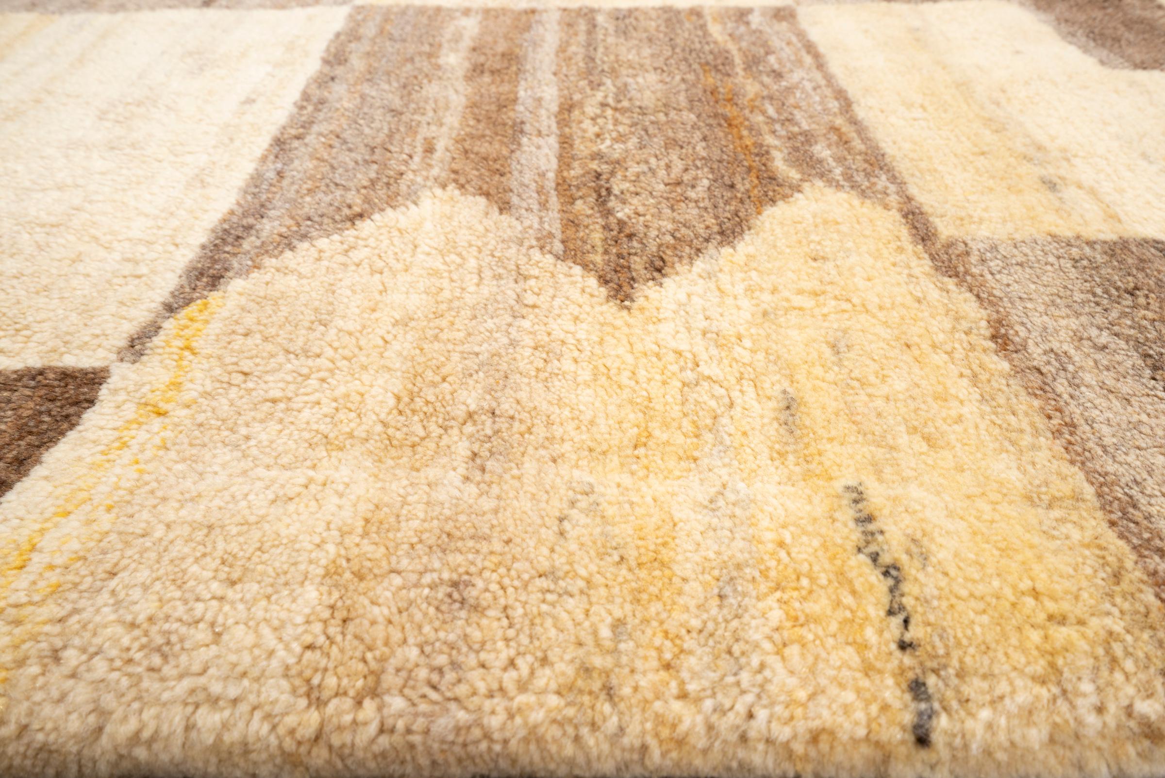 New Weave Qashqai Self Dye Persian Gabbeh Rug