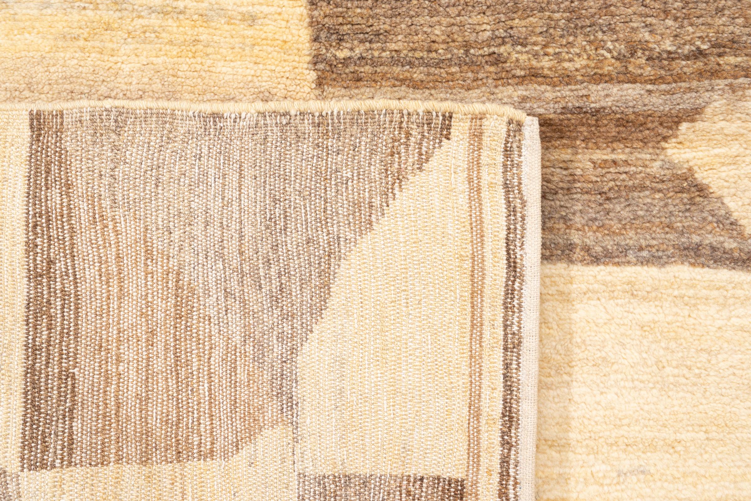 New Weave Qashqai Self Dye Persian Gabbeh Rug