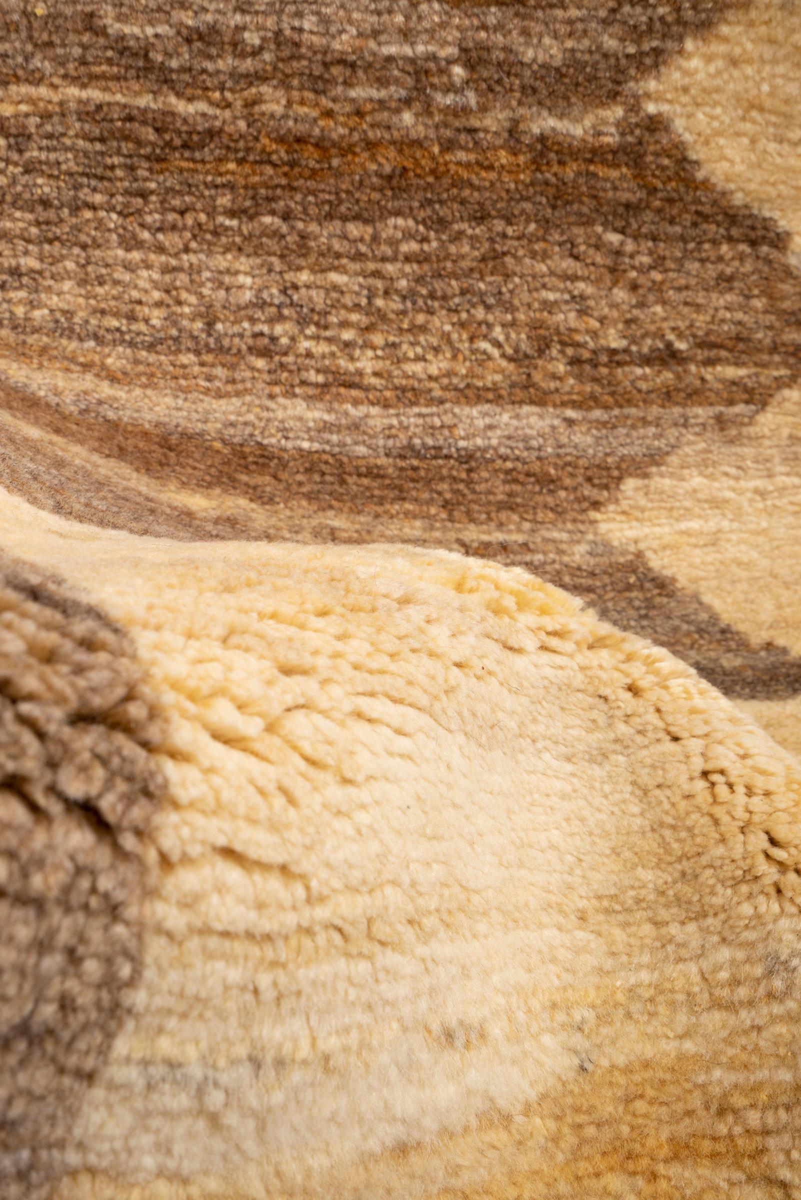 New Weave Qashqai Self Dye Persian Gabbeh Rug