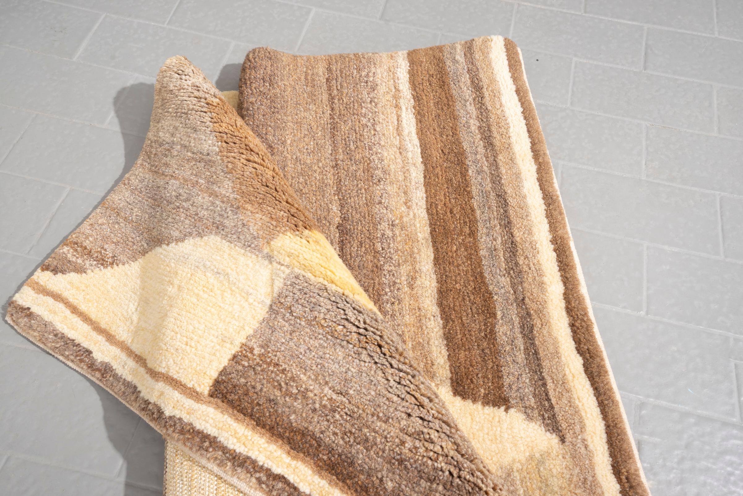 New Weave Qashqai Self Dye Persian Gabbeh Rug