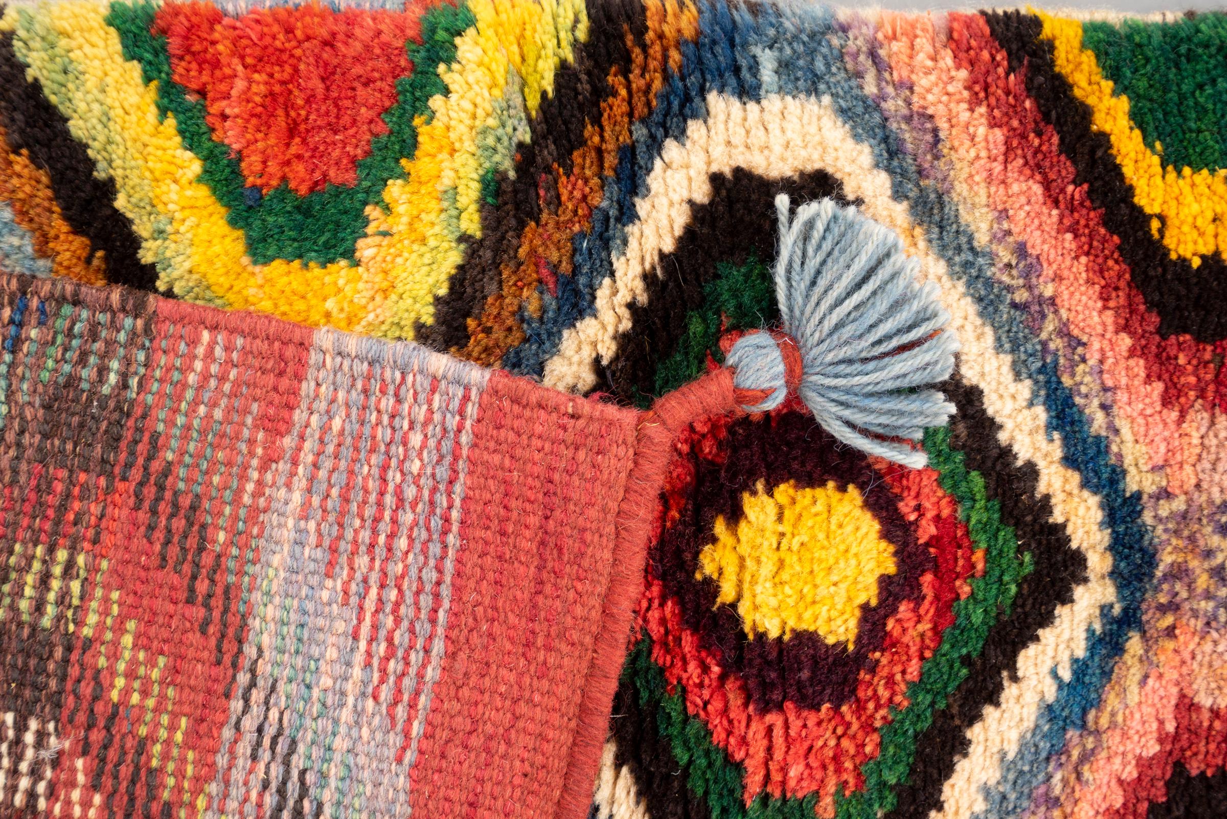 New Weave Qashqai Oval Gabbeh Table Runner