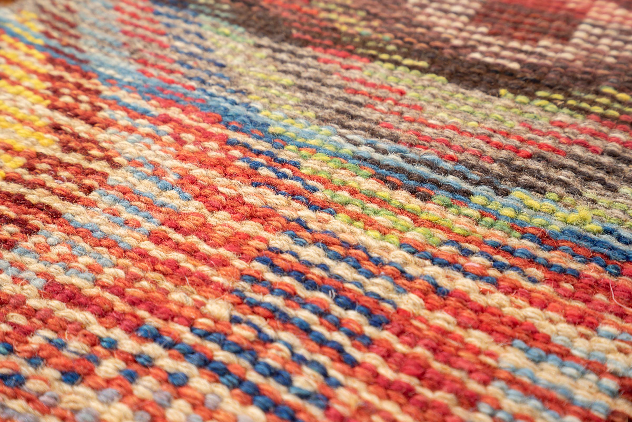 New Weave Qashqai Oval Gabbeh Table Runner