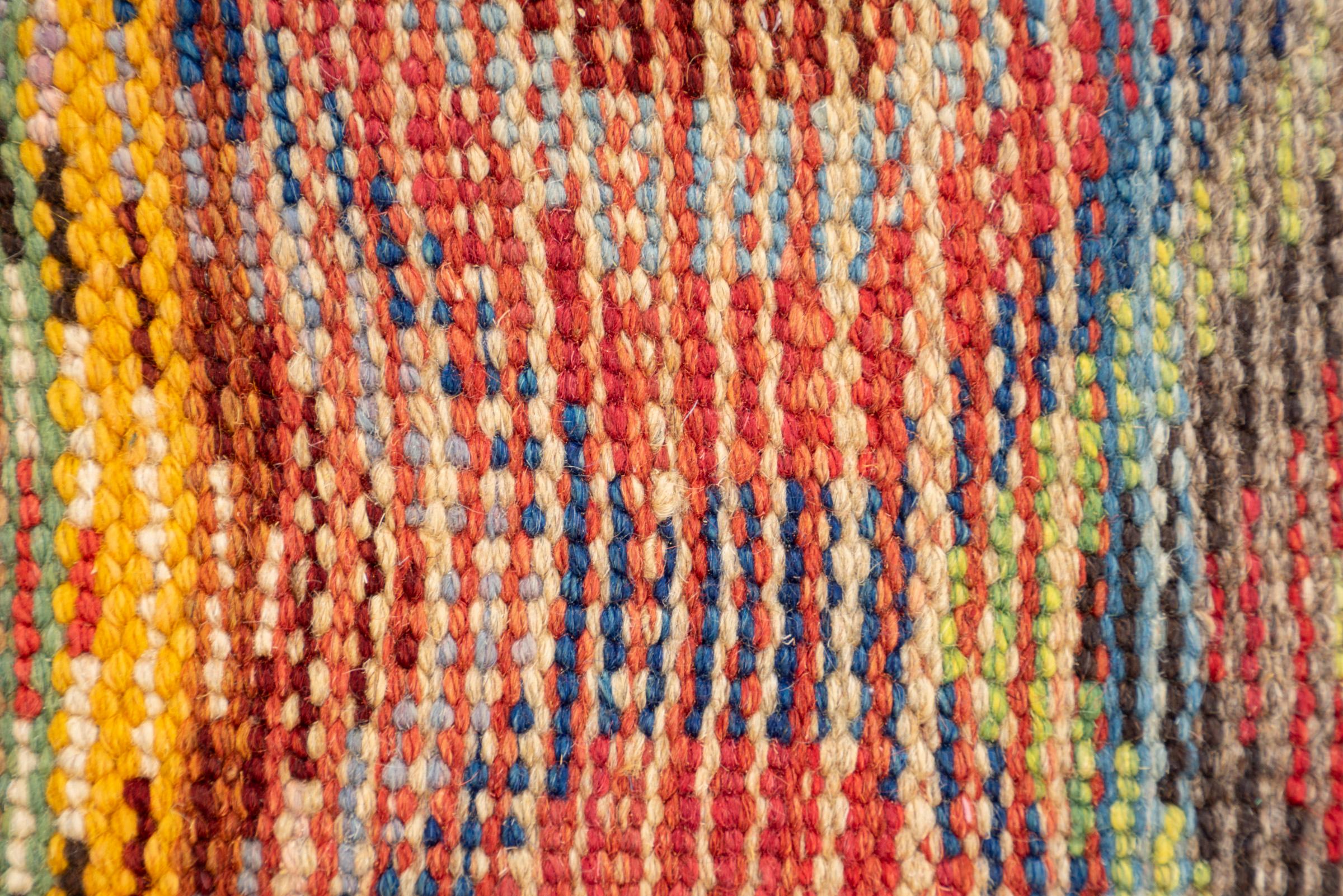 New Weave Qashqai Oval Gabbeh Table Runner