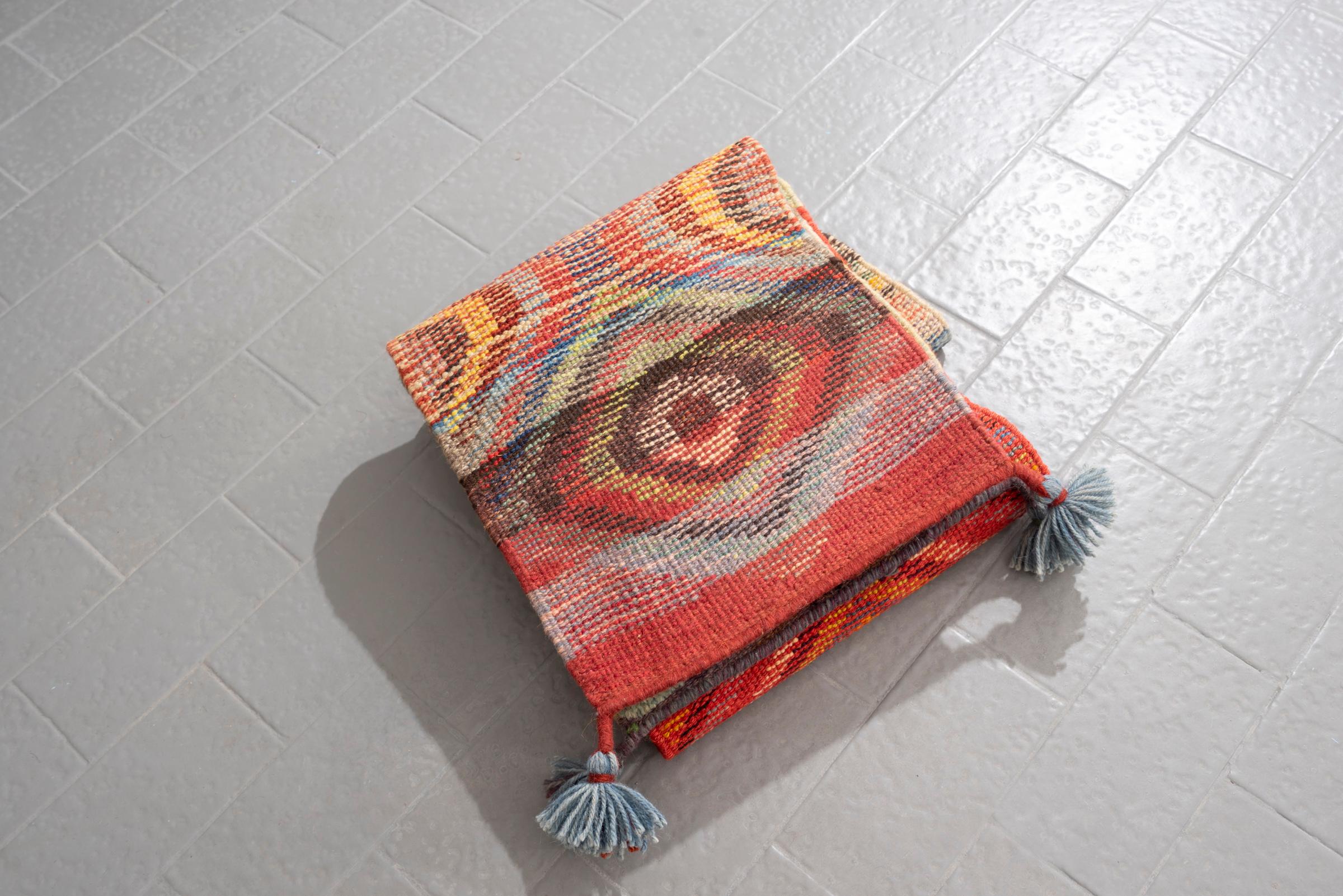 New Weave Qashqai Oval Gabbeh Table Runner