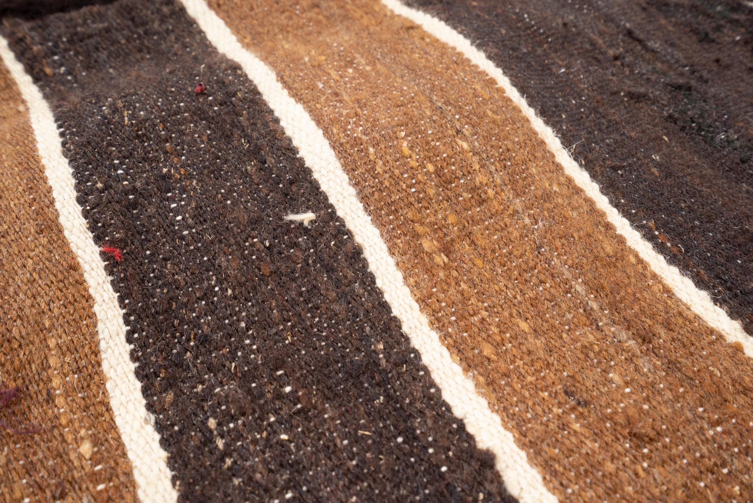 Antique Shushtar Camel hair pile Persian Kilim Rug