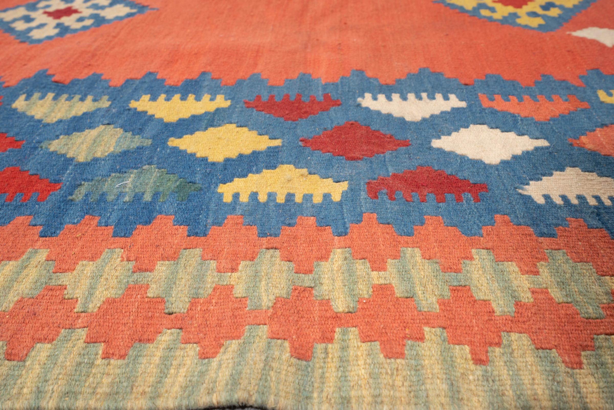 New Weave Qashqai Portrait Persian Kilim Rug
