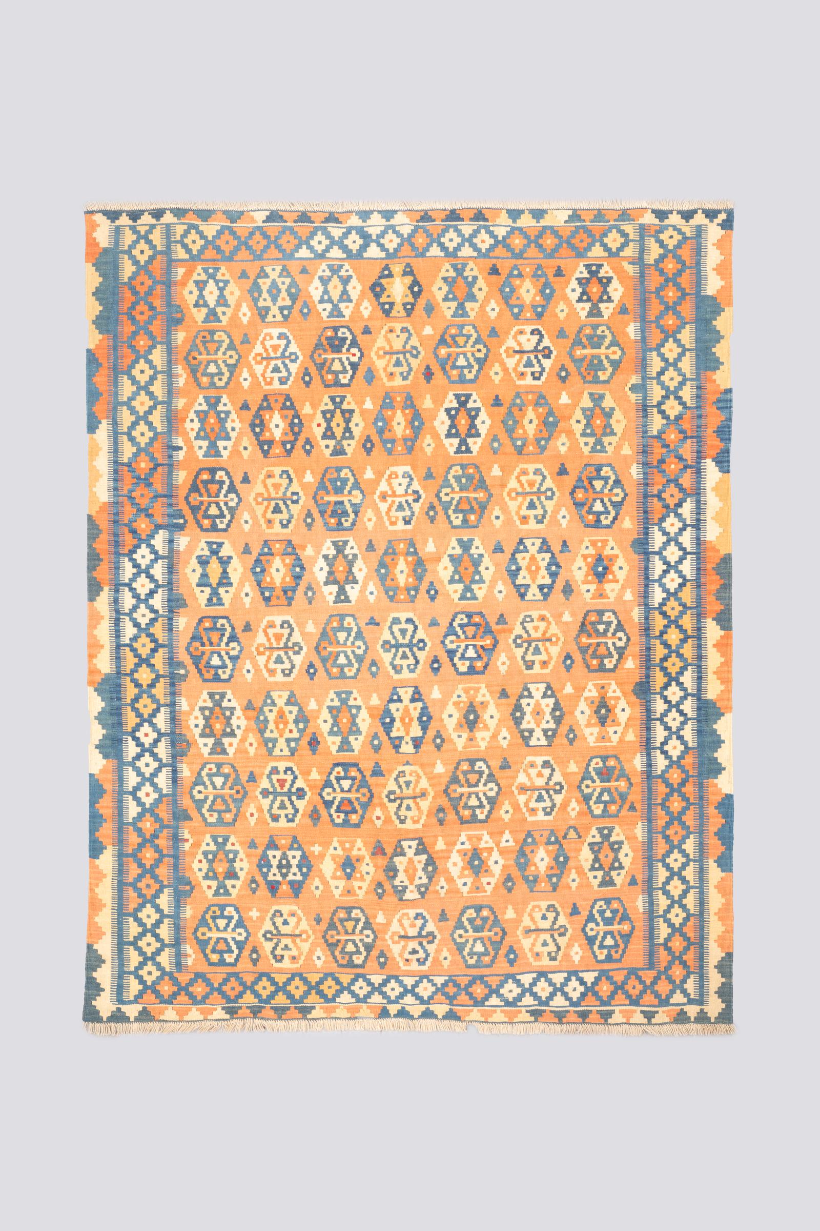 New Weave Qashqai Crab Kilim 3.7SQM