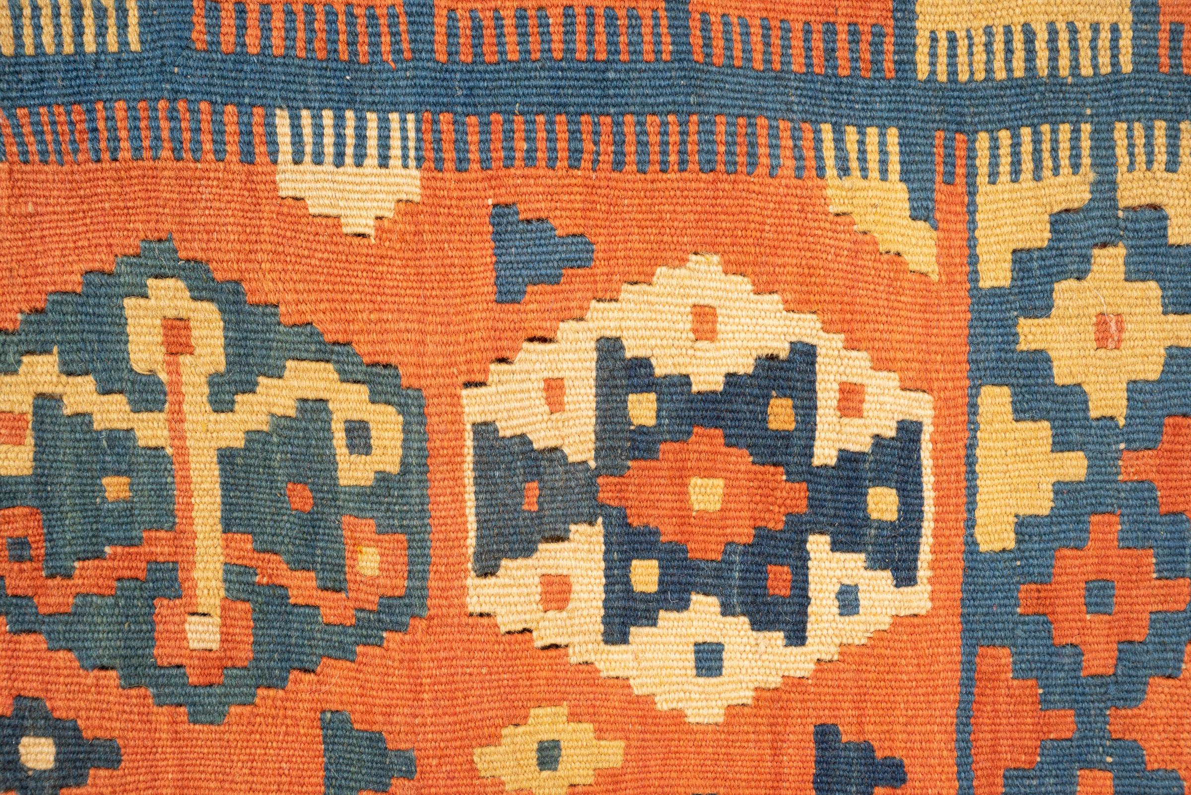 New Weave Qashqai Crab Persian Kilim Rug