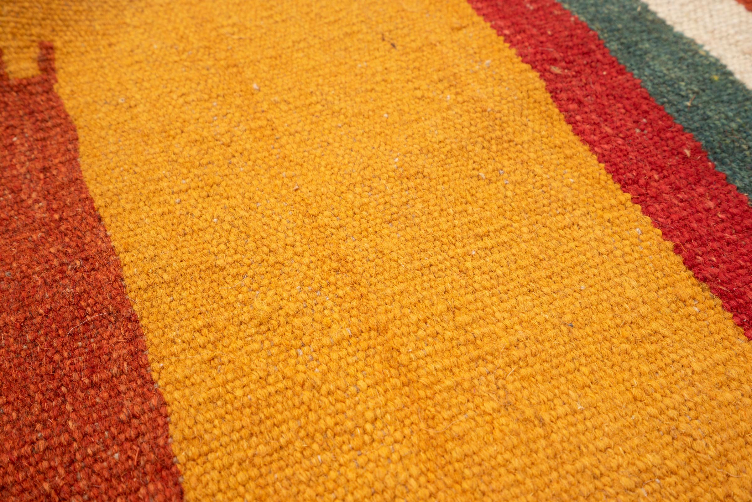 New Weave Qashqai Green Pastures Persian Kilim Rug